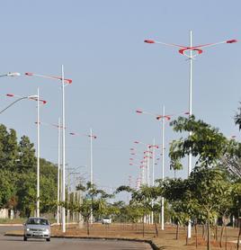 Recursos da Cosip garante mais 9 quilômetros de iluminação pública em Palmas