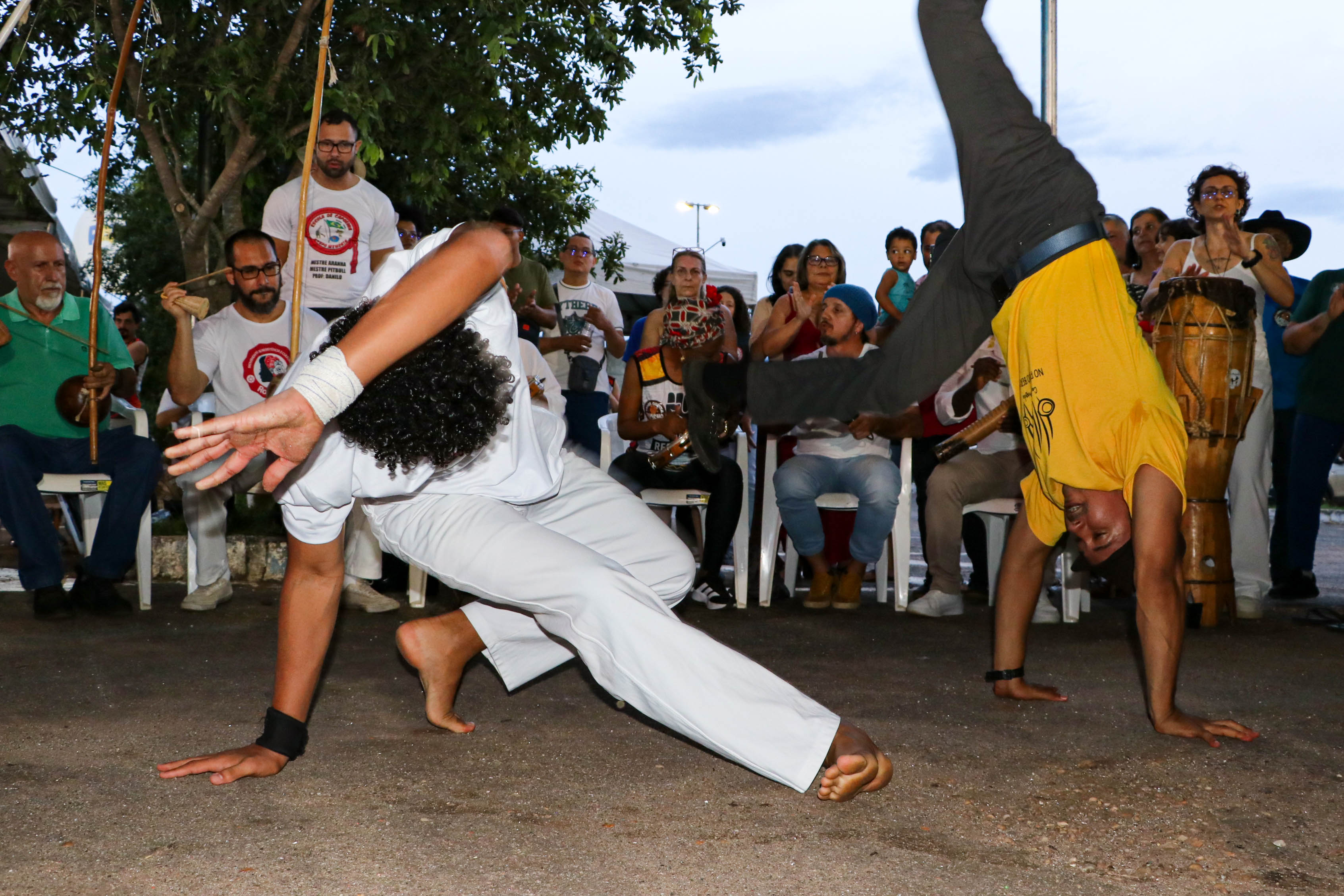 Grupos de capoeira Angola e Regional também se apresentaram no I AFROXÉ DA CAPITAL