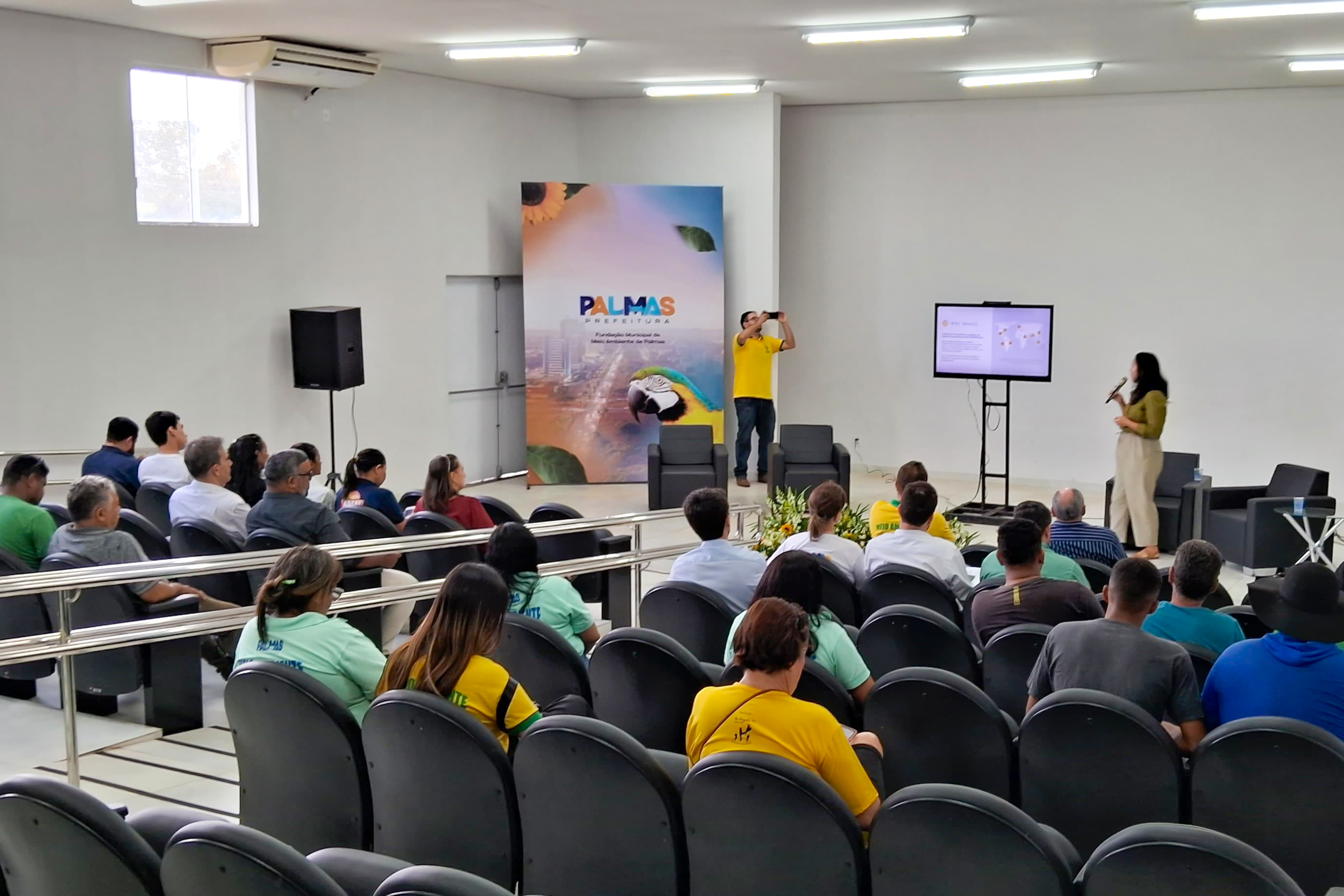 Público acompanha palestra do WRI Brasil na Semana do Meio Ambiente em Palmas