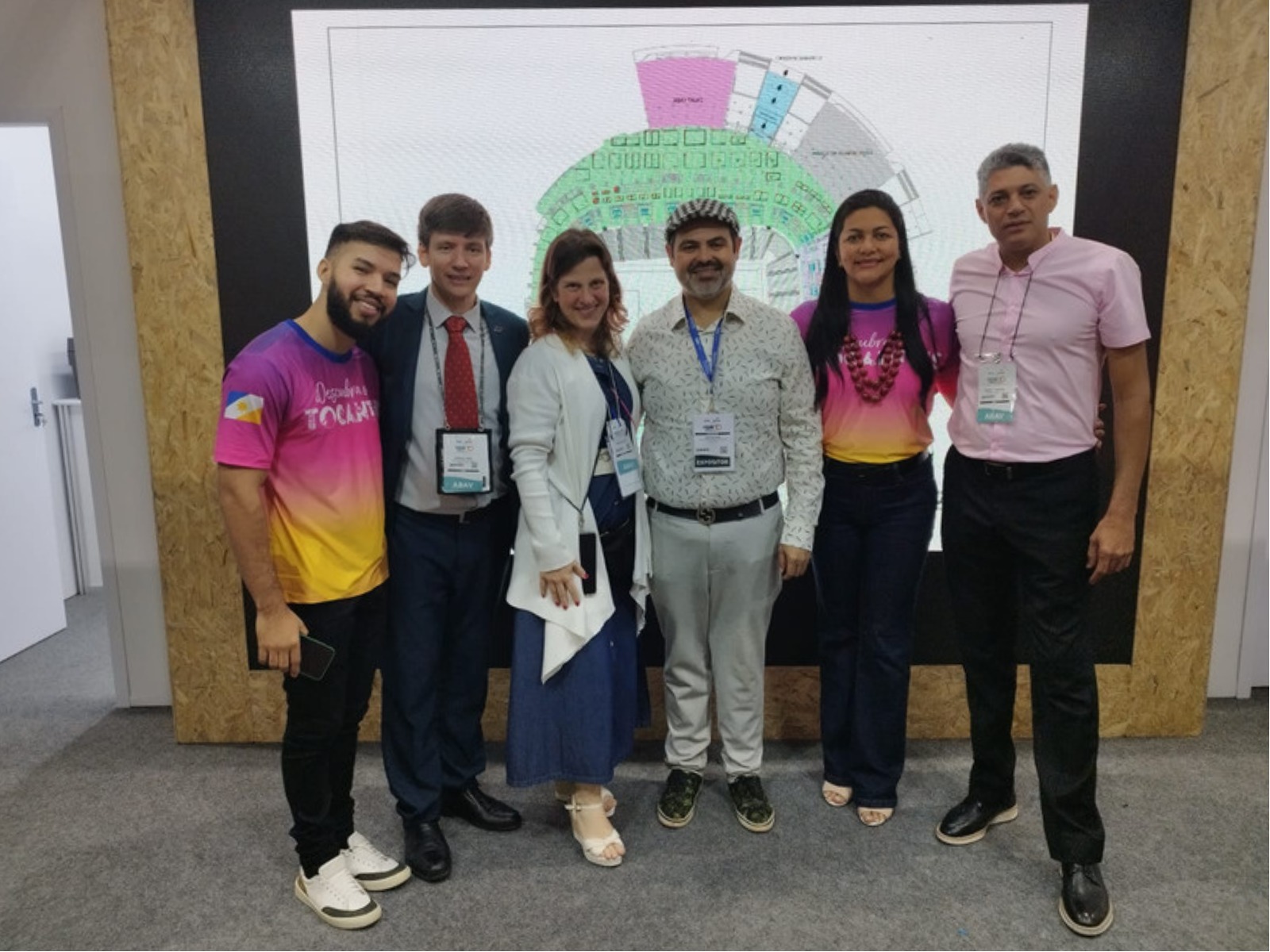 Estande de Palmas é sucesso na feira da Abav Expo 2023 no Rio de Janeiro