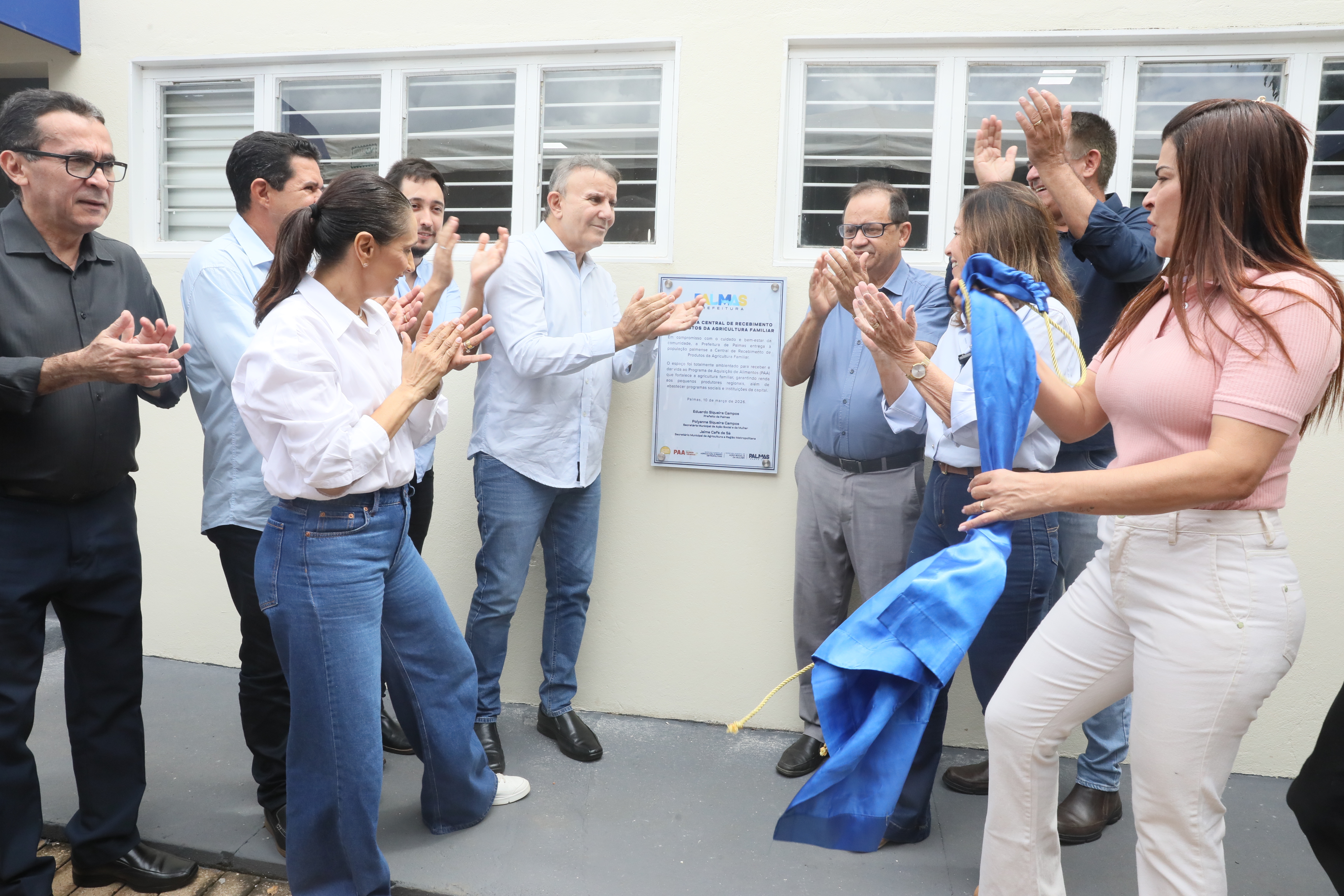 Pequenos produtores recebem nova Central de Recebimento de Produtos da Agricultura Familiar de Palmas