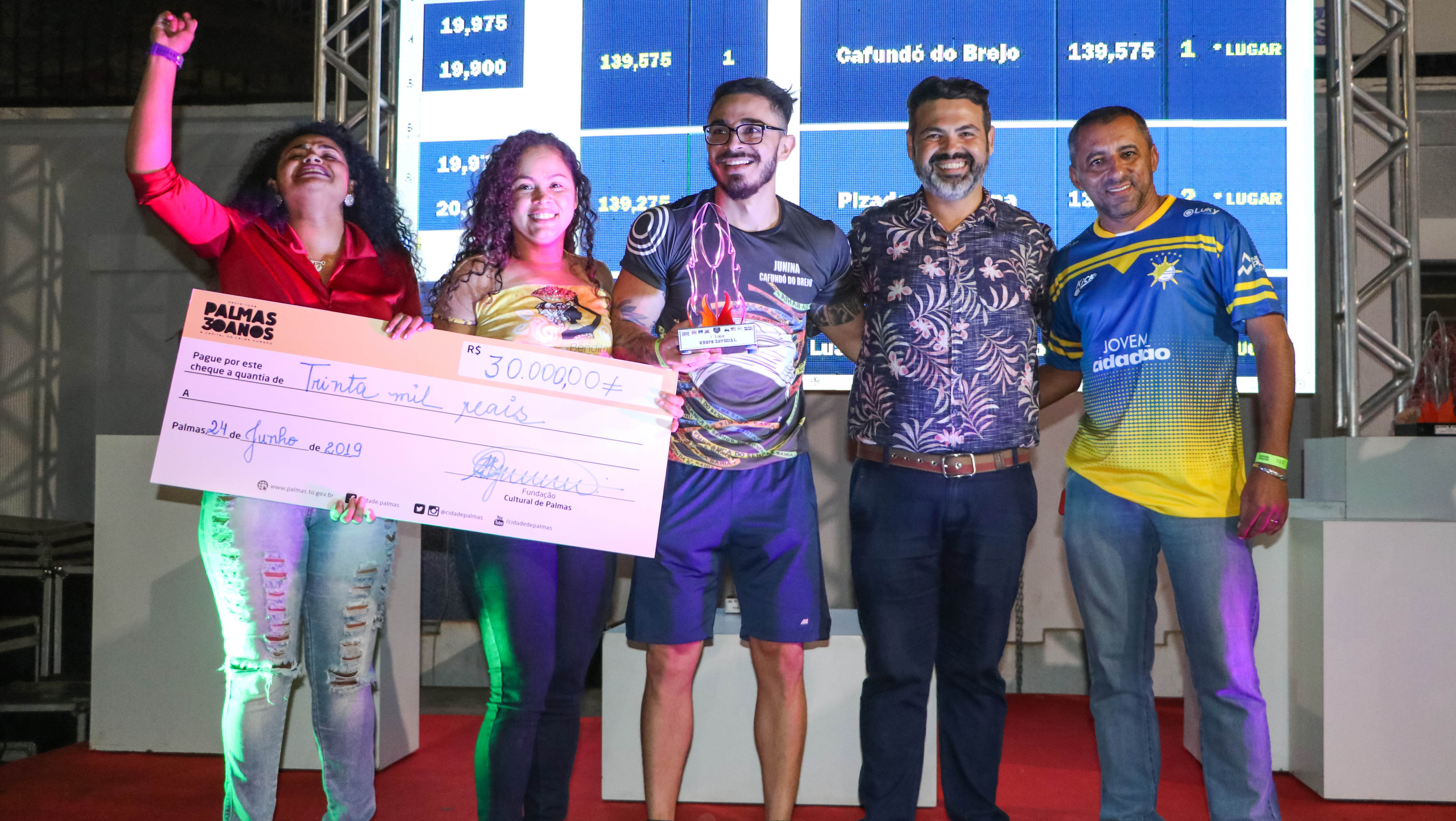 Junina Cafundó do Brejo é a campeã do júri e do público no 27º Arraiá da Capital