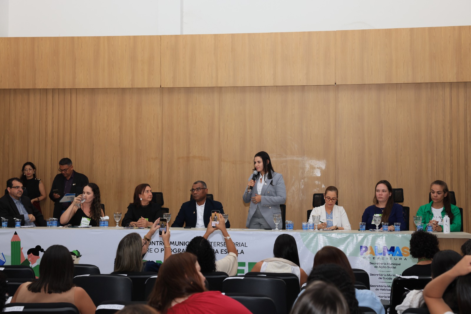 Autoridades destacaram a importância de fortalecer o Programa BPC na Escola