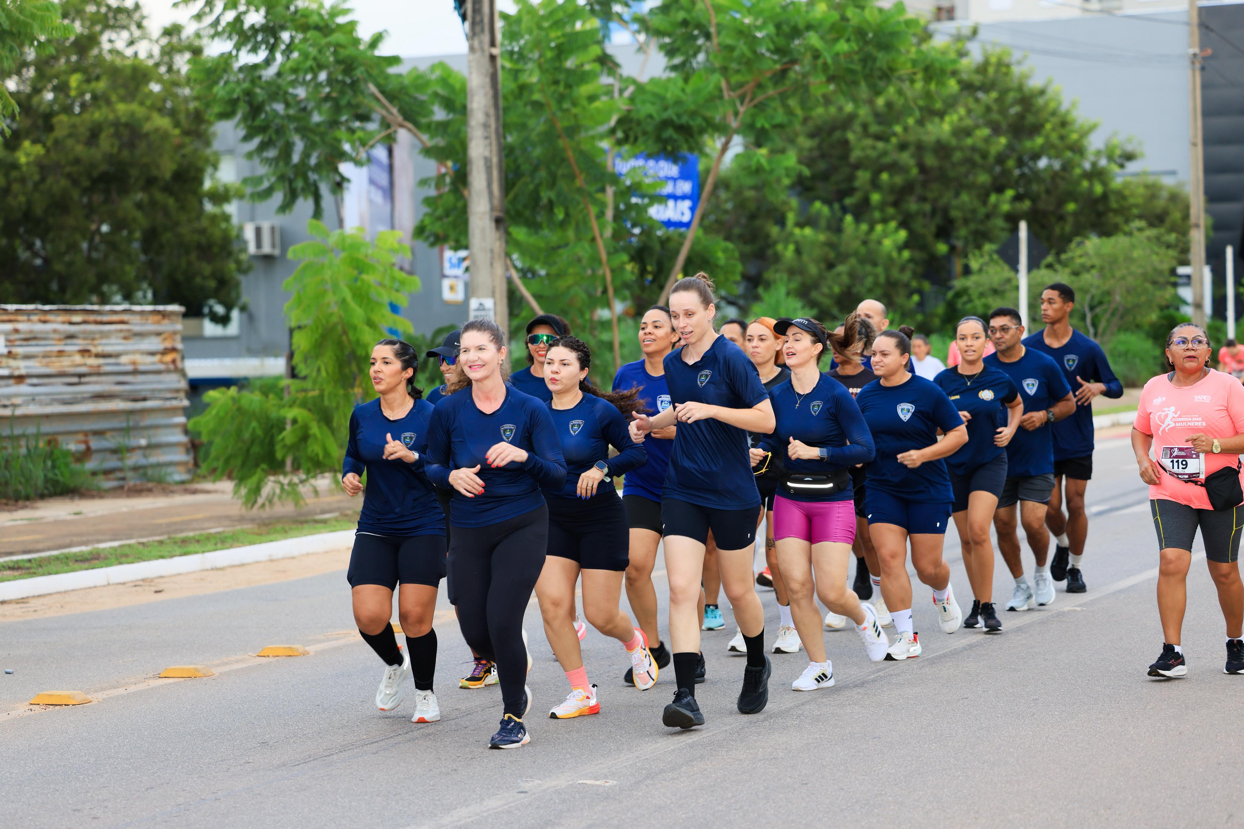 Patrulha Mulher Segura participa da Corrida da Mulher 2026