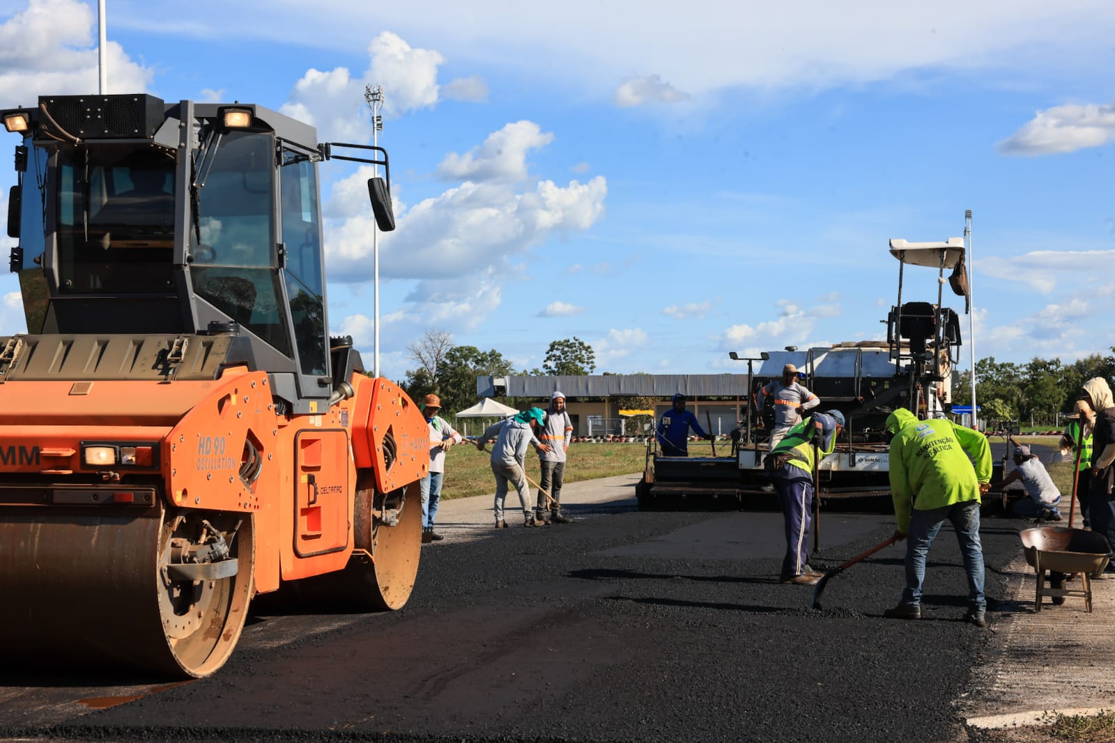 Prefeitura de Palmas reforma pista do kartódromo com recapeamento de alta performance