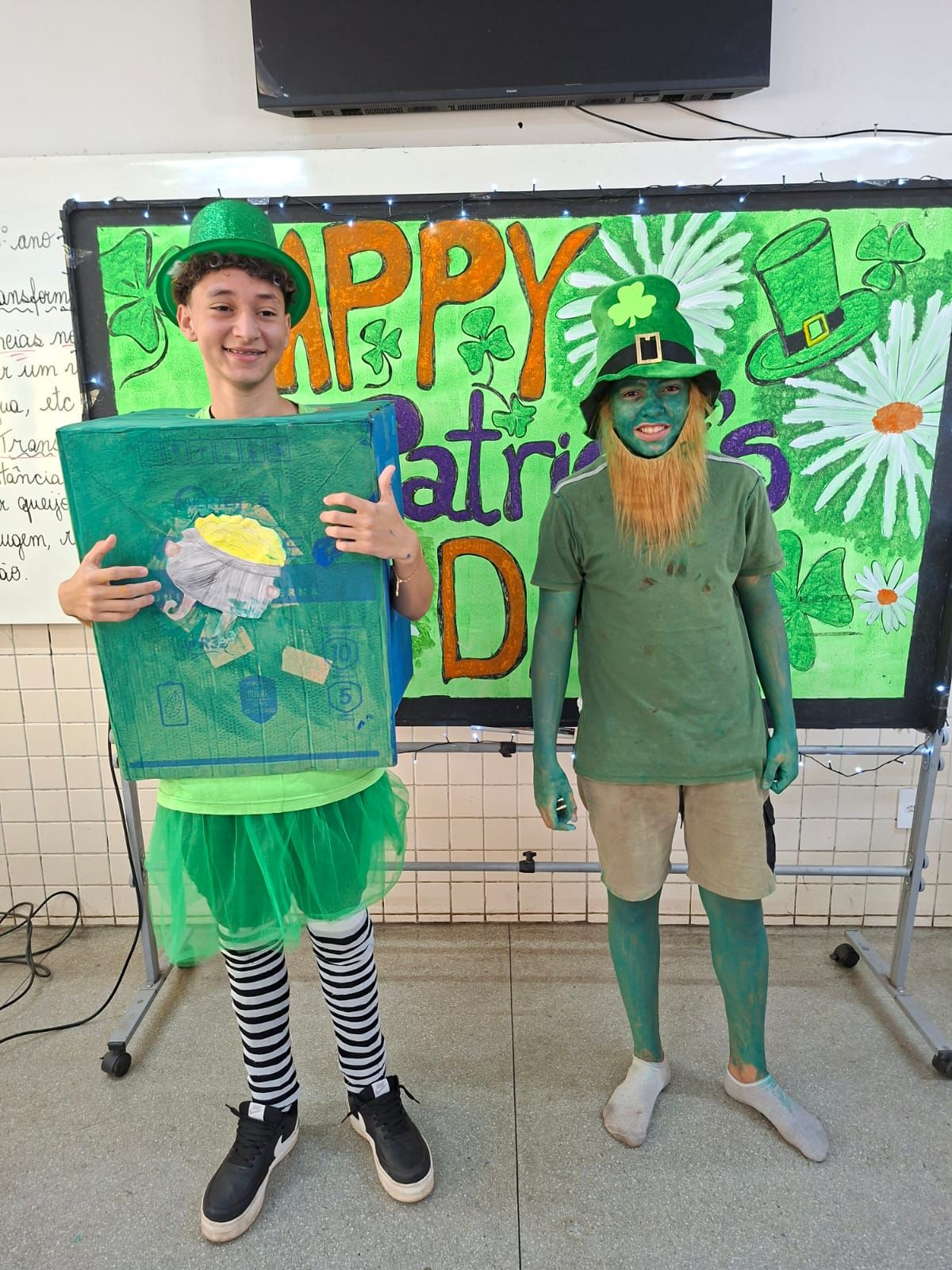 A cor verde assumiu o protagonismo da celebração, consolidando-se como a marca registrada da Irlanda - Divulgação