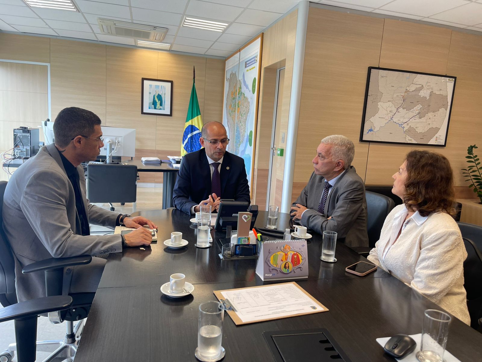 Agenda no Ministério da Integração reforça diretrizes para o desenvolvimento sustentável do Matopiba