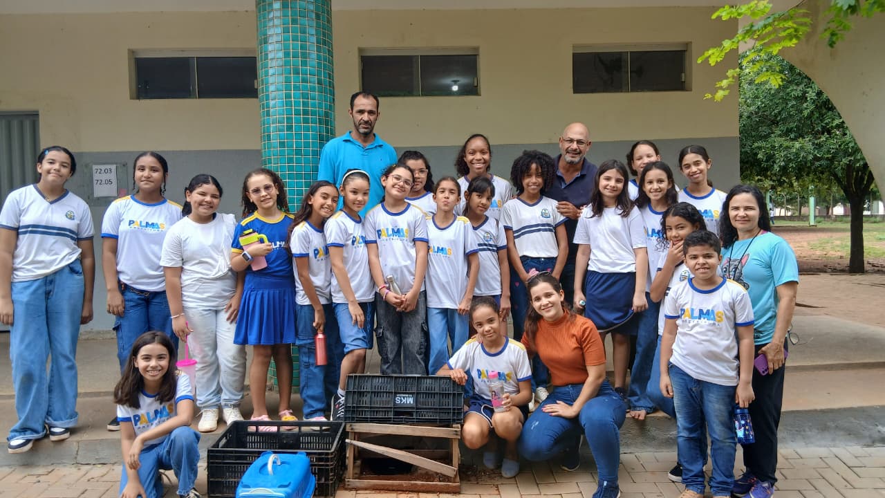 Comunidade da Escola Municipal Beatriz Rodrigues se mobiliza para cuidar de ninho de corujas