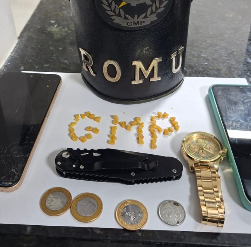 Guarda Metropolitana de Palmas detém suspeitos por tráfico de drogas em Taquaralto