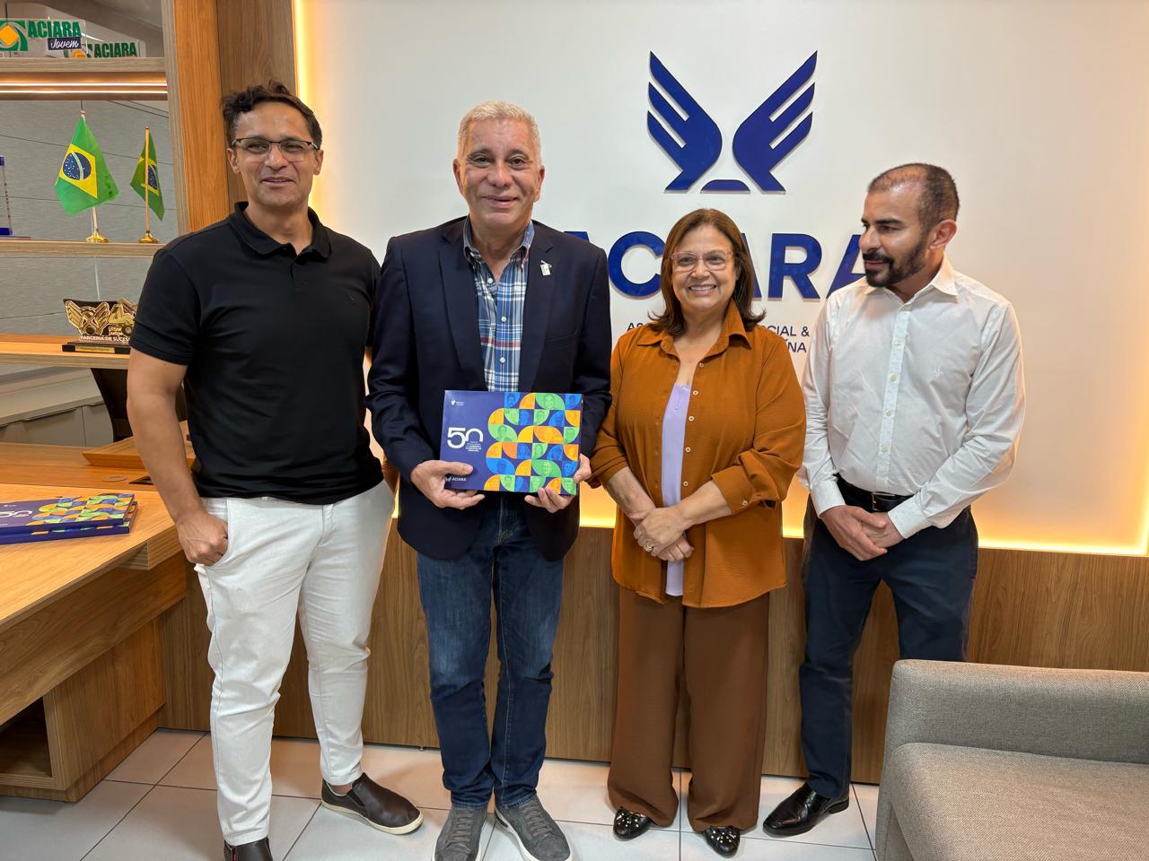 Palmas articula agenda do Matopiba com empresários em visita institucional à Associação Comercial e Industrial de Araguaína