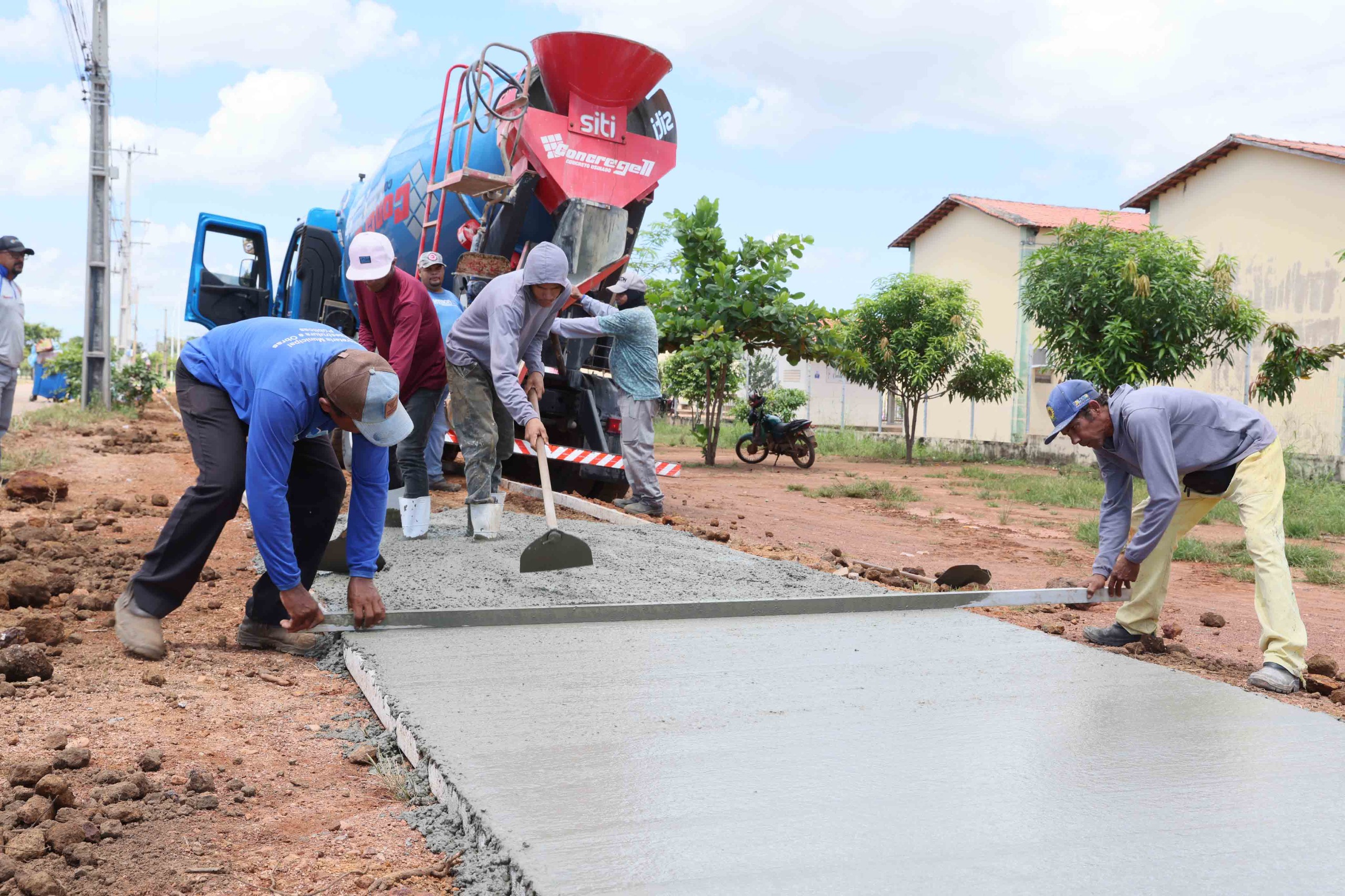 Prefeitura de Palmas executa melhorias de infraestrutura no Residencial Porto Real