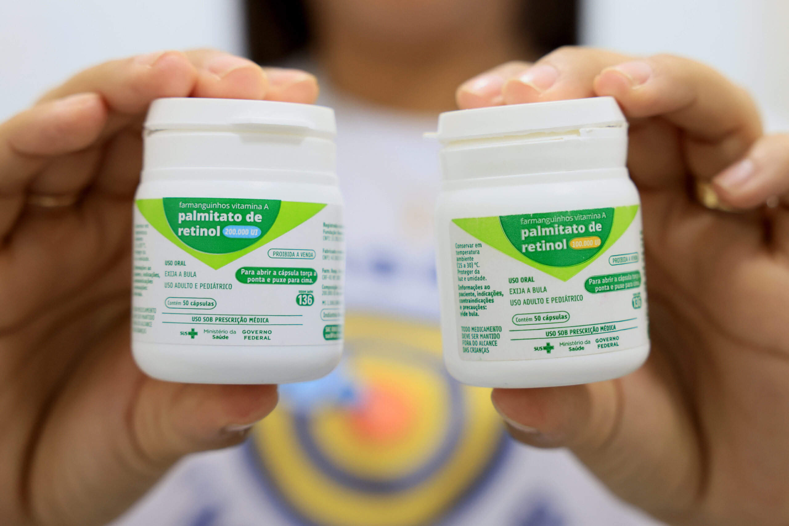 Saúde de Palmas administra vitamina A gratuitamente em crianças de seis meses a menores de cinco anos 