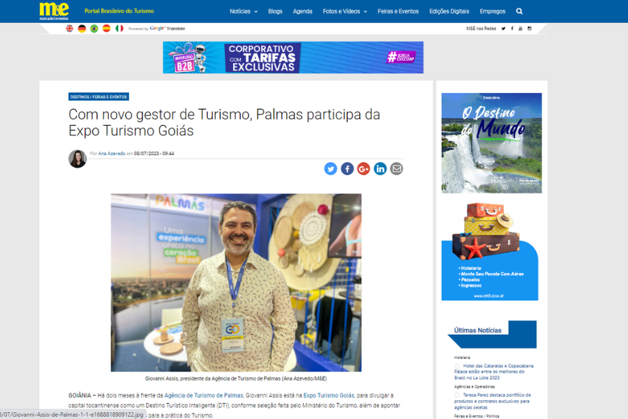 Agtur fala do desafio de trabalhar o turismo como política pública