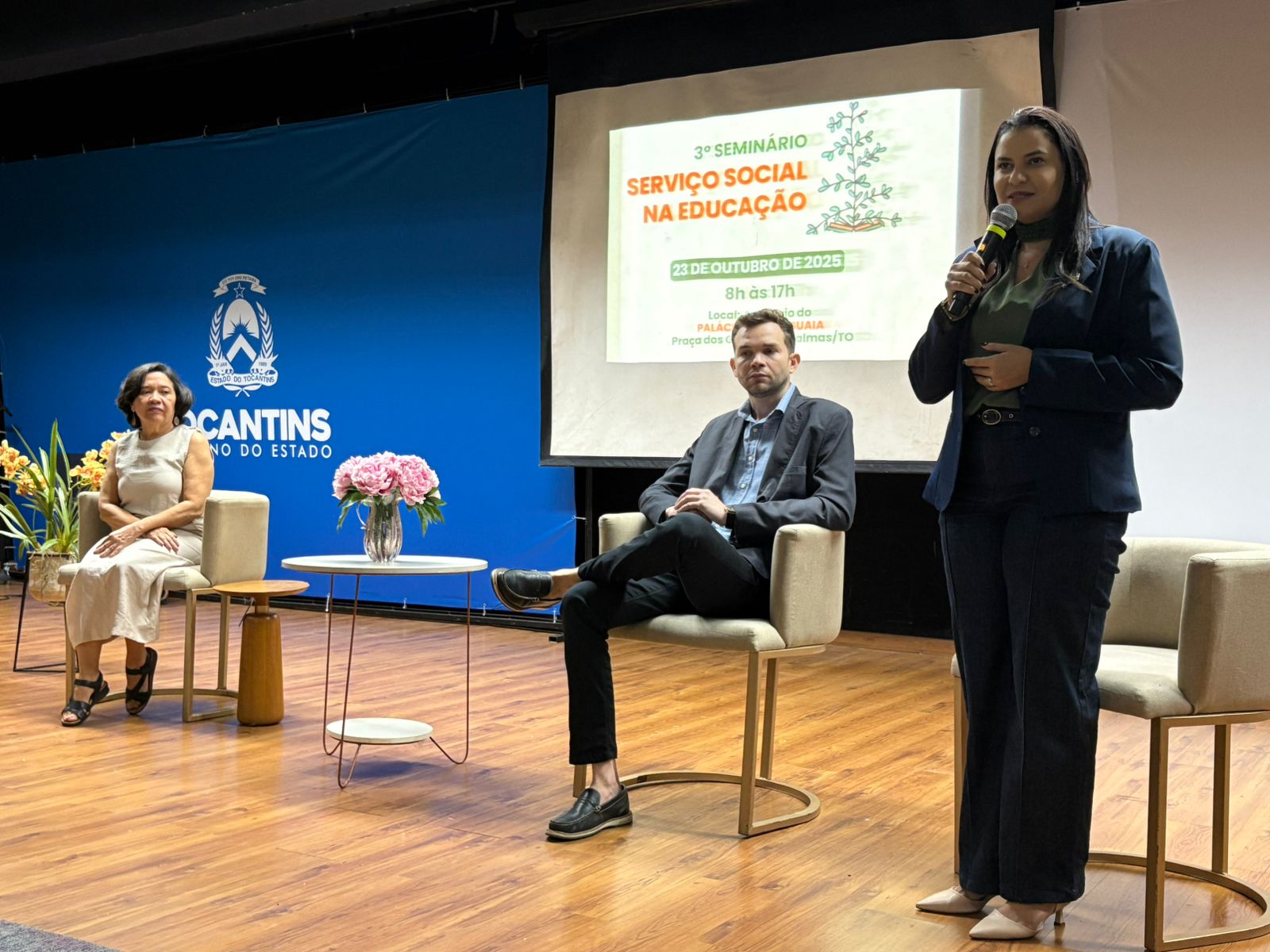 Em seminário, Educação de Palmas debate sobre a escola como espaço de proteção social no território