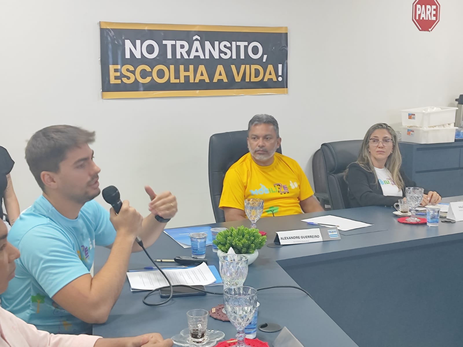 Prefeitura de Palmas discute mobilidade humanizada em encontro com representantes da sociedade civil