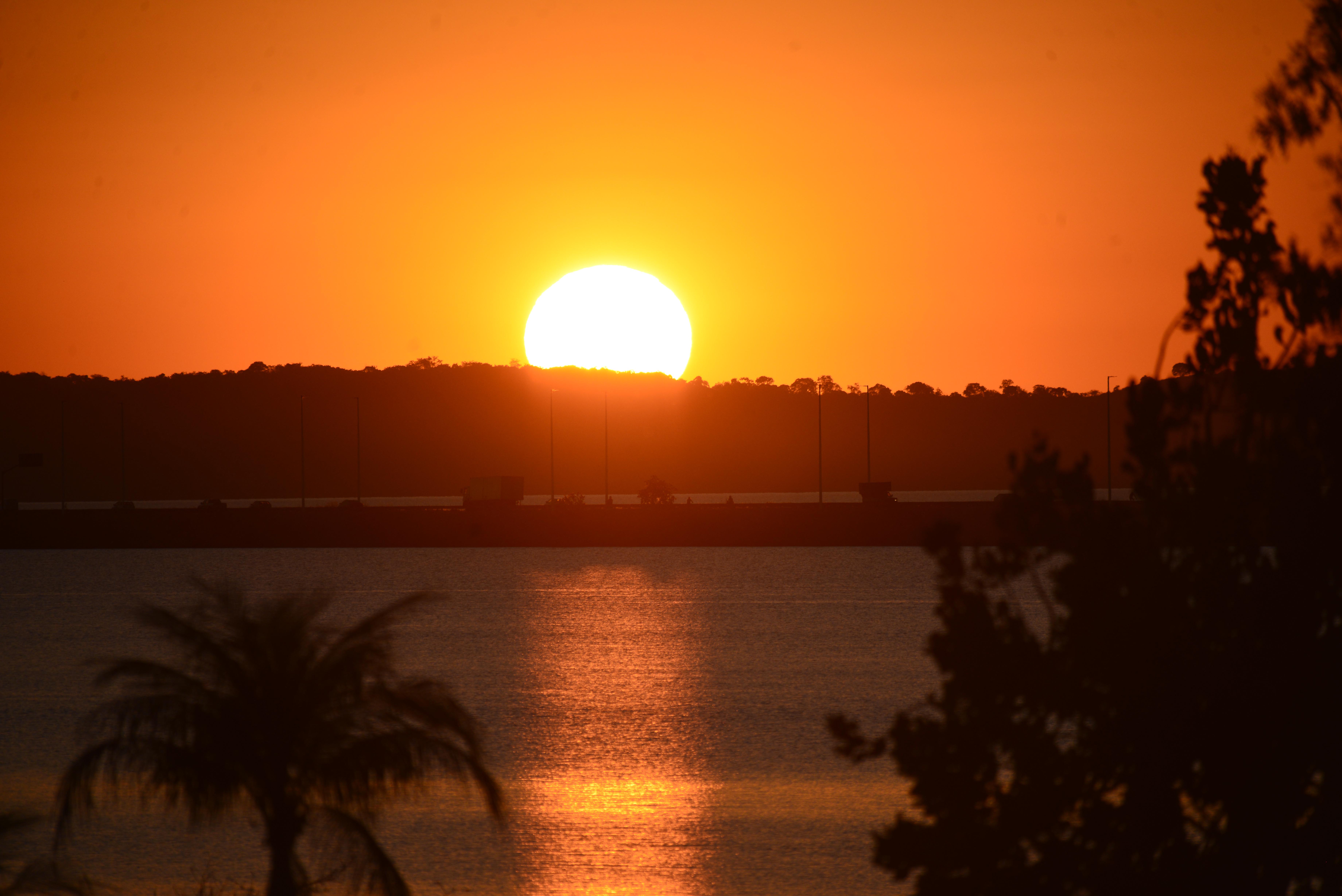 Pôr do sol vista lago na praia da Graciosa - Lia Mara - 088