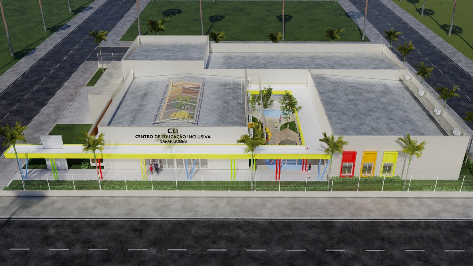 Prefeito Eduardo Siqueira autoriza construção do Centro de Educação Inclusiva Sarah Gomes em Palmas