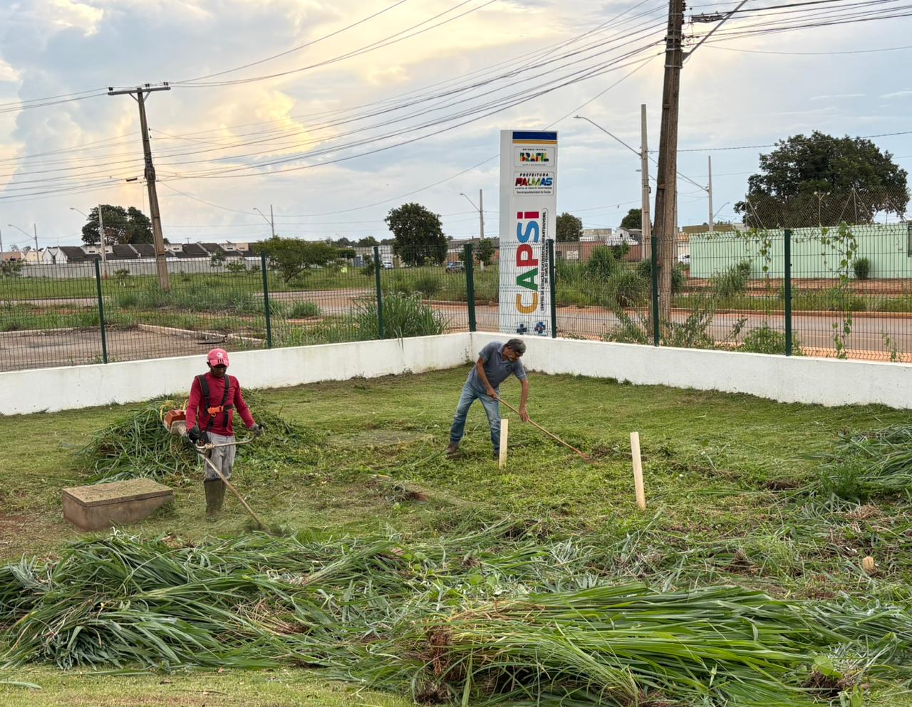 Limpeza das unidades