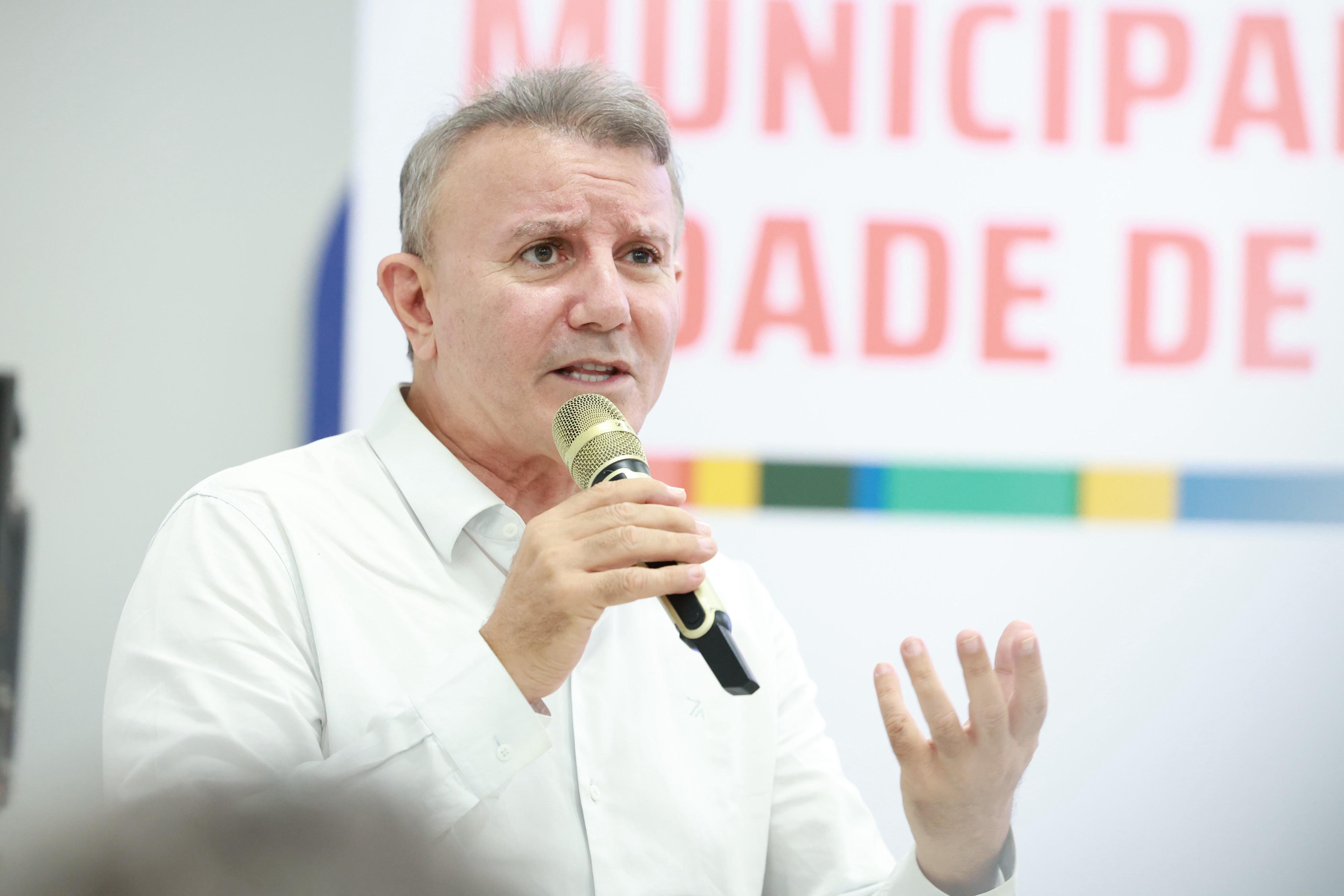 Prefeito de Palmas na Abertura da  7ª Conferência  Municipal da Cidade de Palmas. Foto - Flávio Cavalera