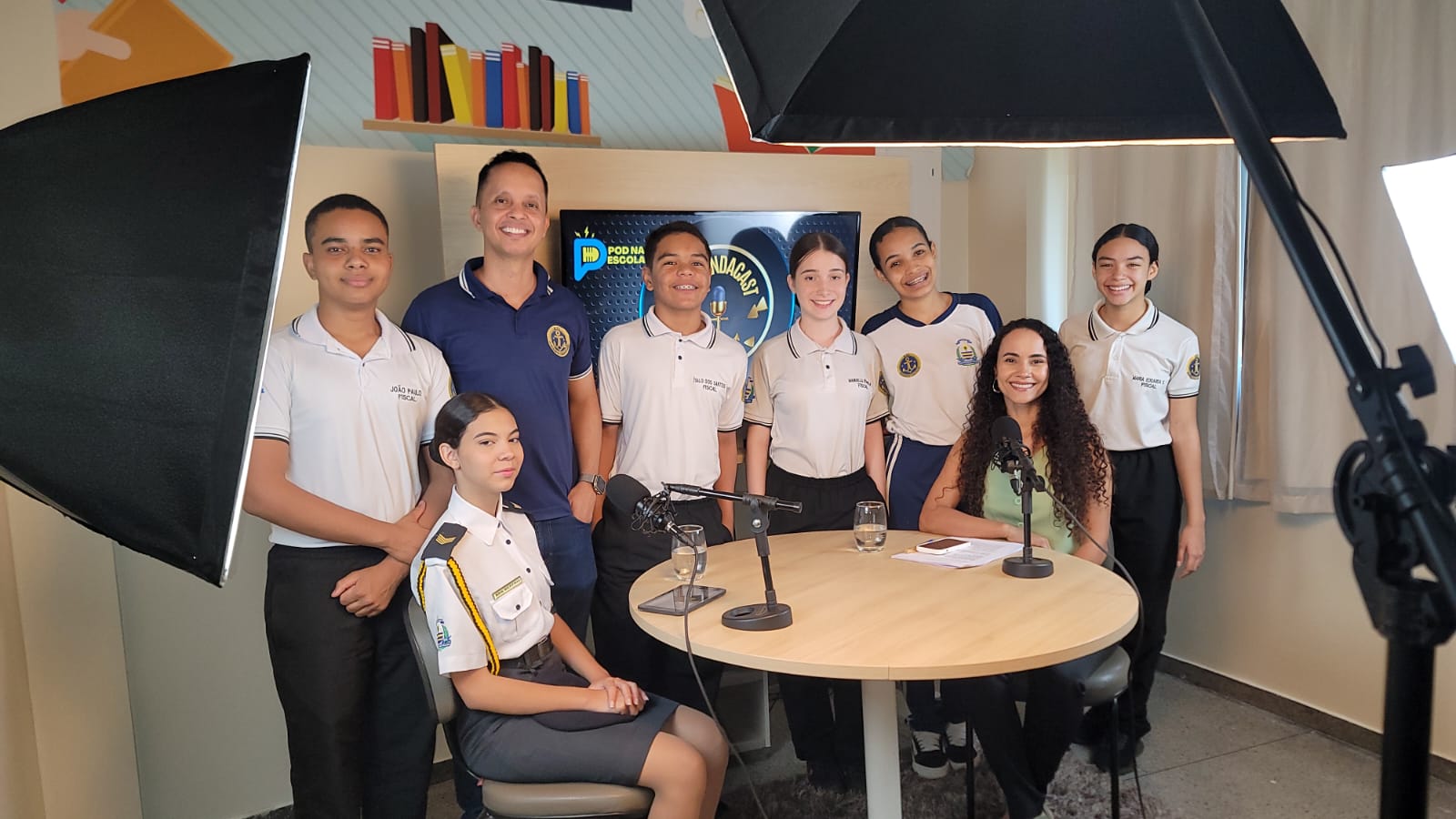 Em podcast, estudantes da ETI Almirante Tamandaré tiram dúvidas sobre Sistema de Avaliação da Educação Básica 