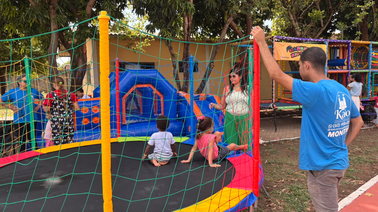 Palmas participa da festa das instituições de acolhimento em Luzimangues
