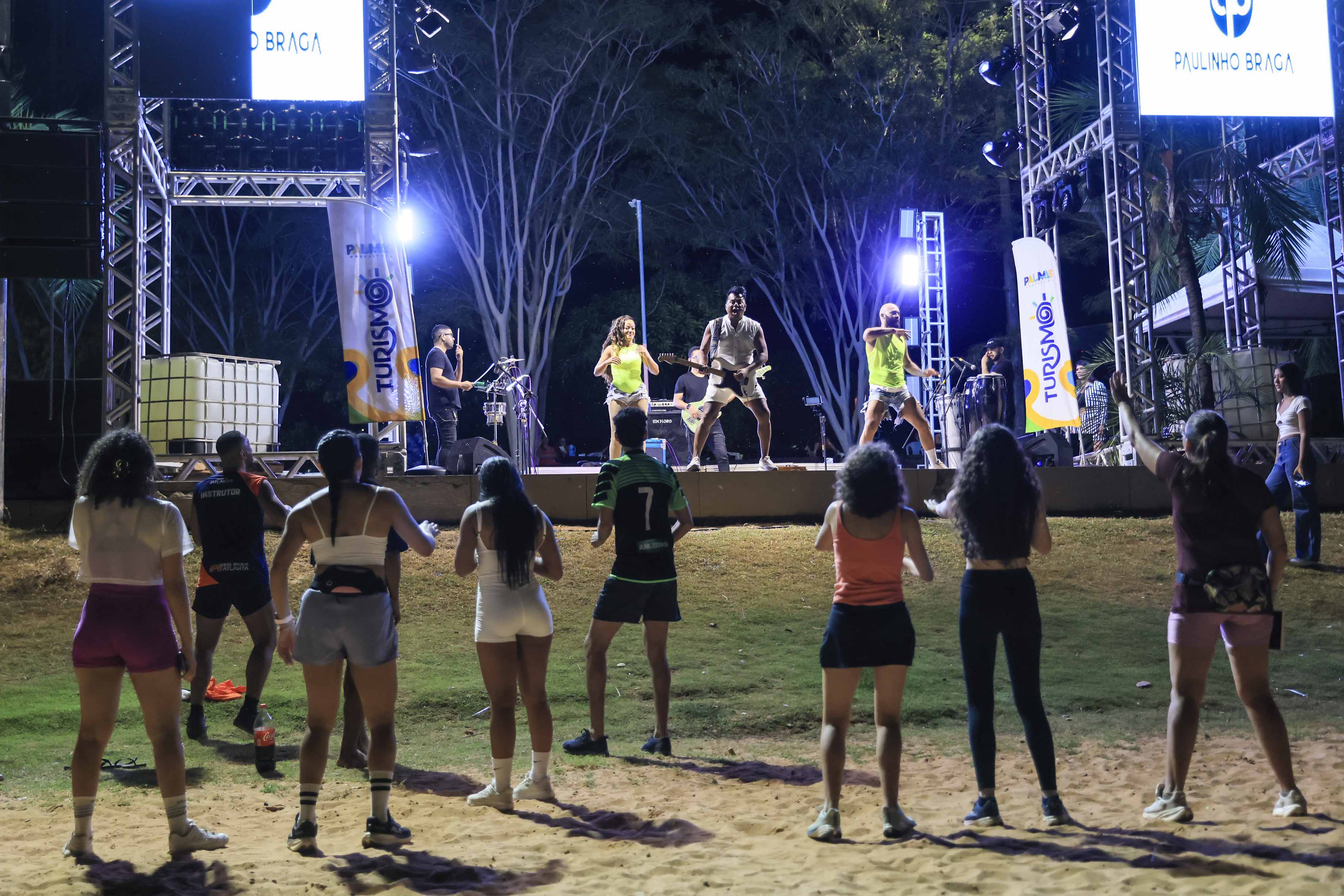 Palmas Férias 2026 oferece shows, dança e gastronomia na praias da Capital