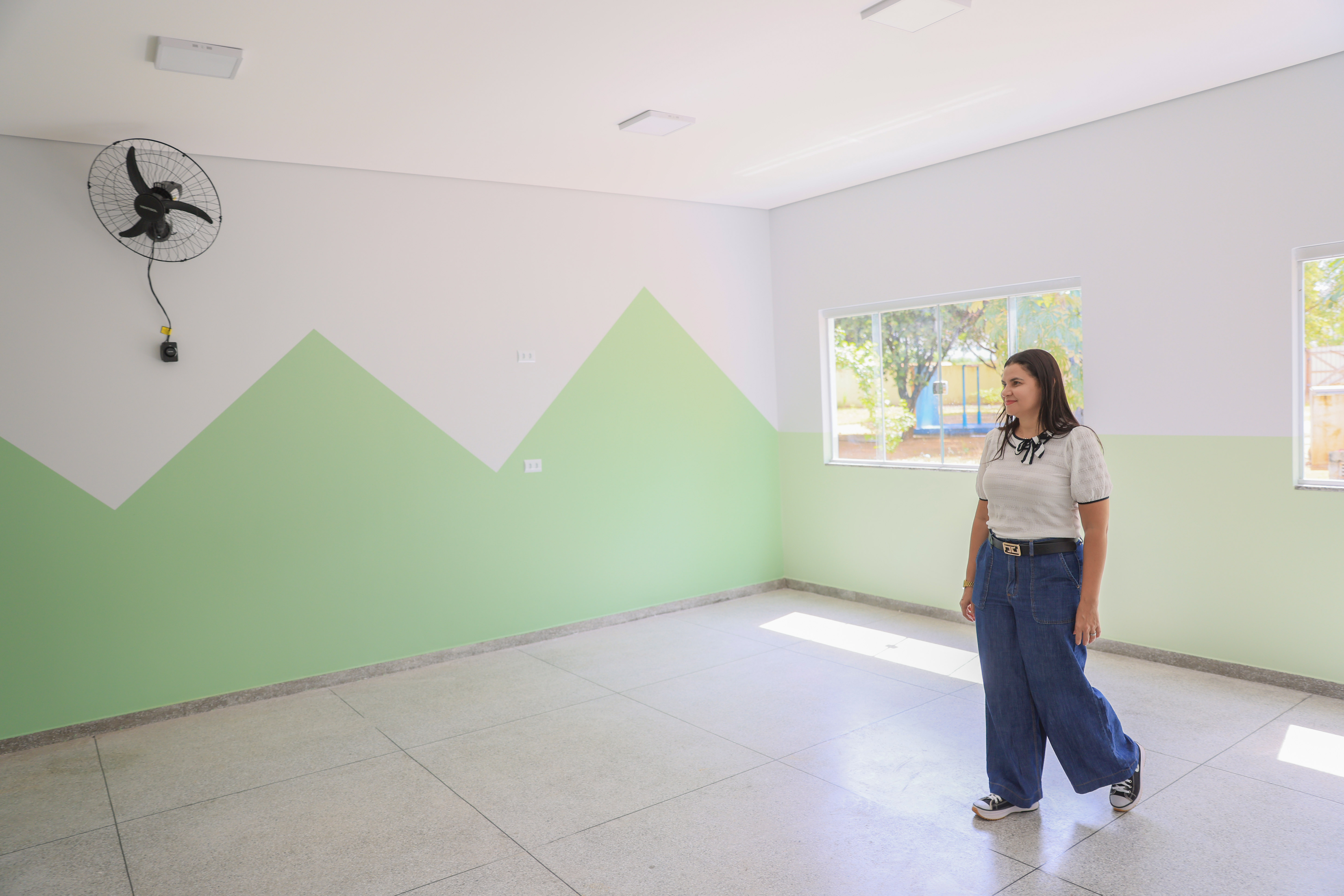 Cmei Pequeno Príncipe passou por ampliação com a construção de três salas de aula, uma sala multiuso e um depósito