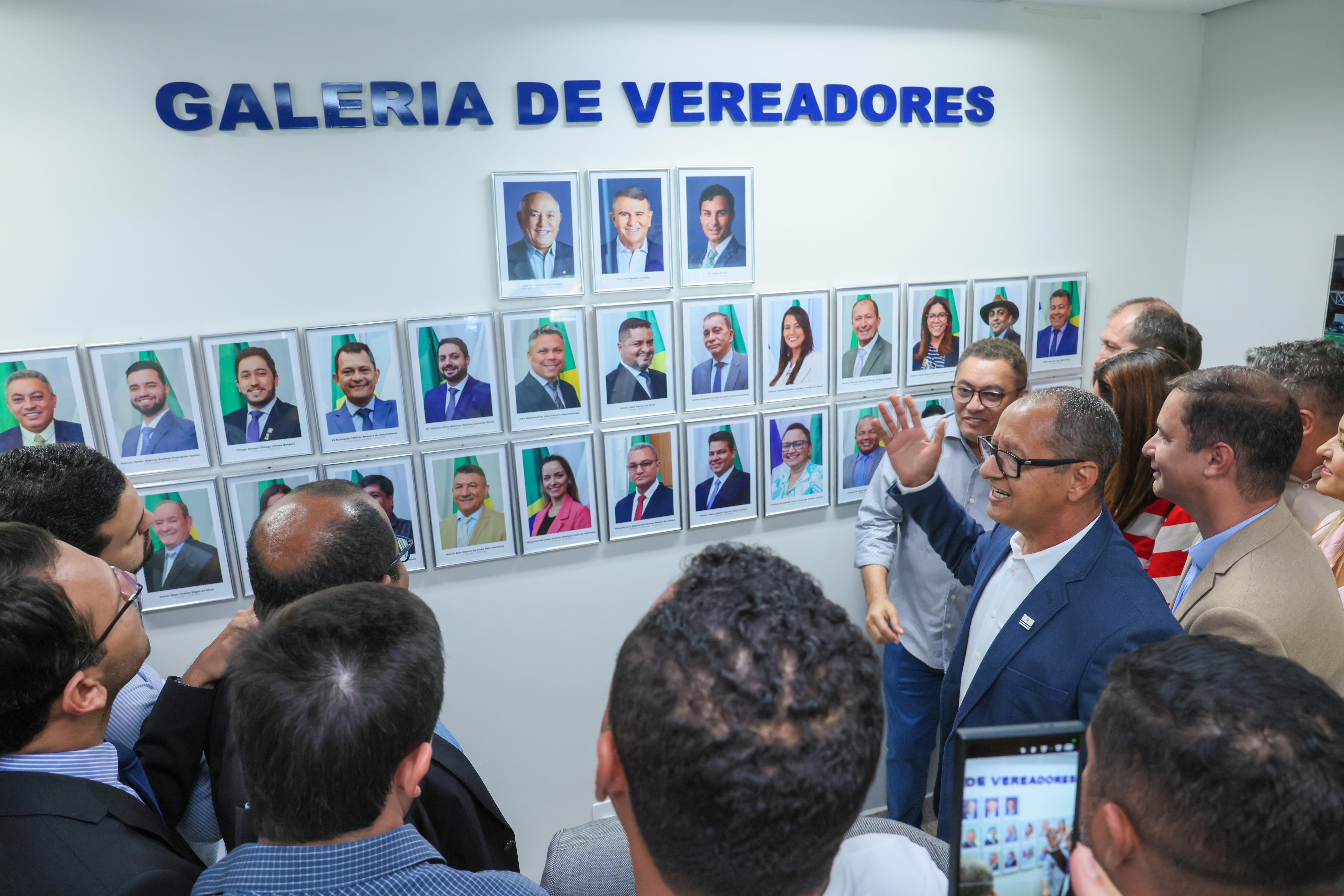 Inauguração da Galeria dos Vereadores na Secretaria Municipal de Governo16/06/2025Local: Secretaria Municipal de Governo, Prefeitura Municipal de Palmas - TOFoto: Júnior Suzuki