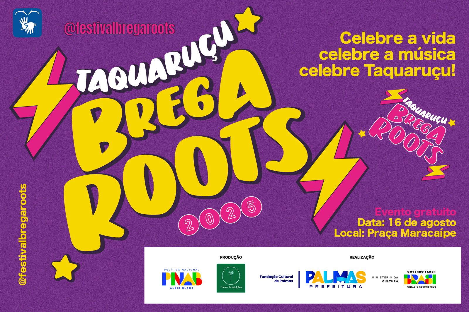 Oficinas de dança e shows compõem 3º Brega Roots na Casa da Cultura da Prefeitura de Palmas em Taquaruçu