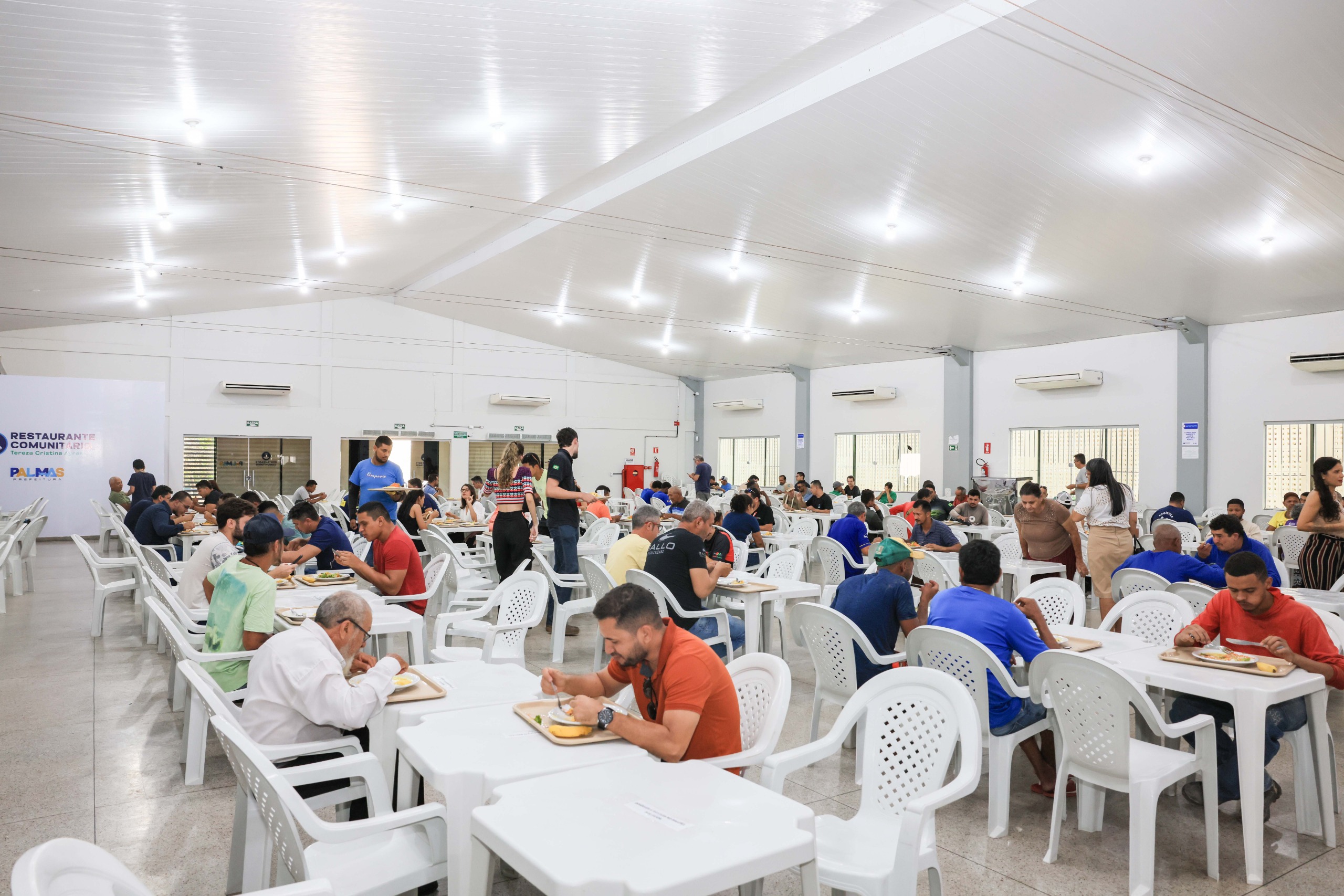 Restaurantes Comunitários de Palmas servem mais de 186 mil refeições em três meses