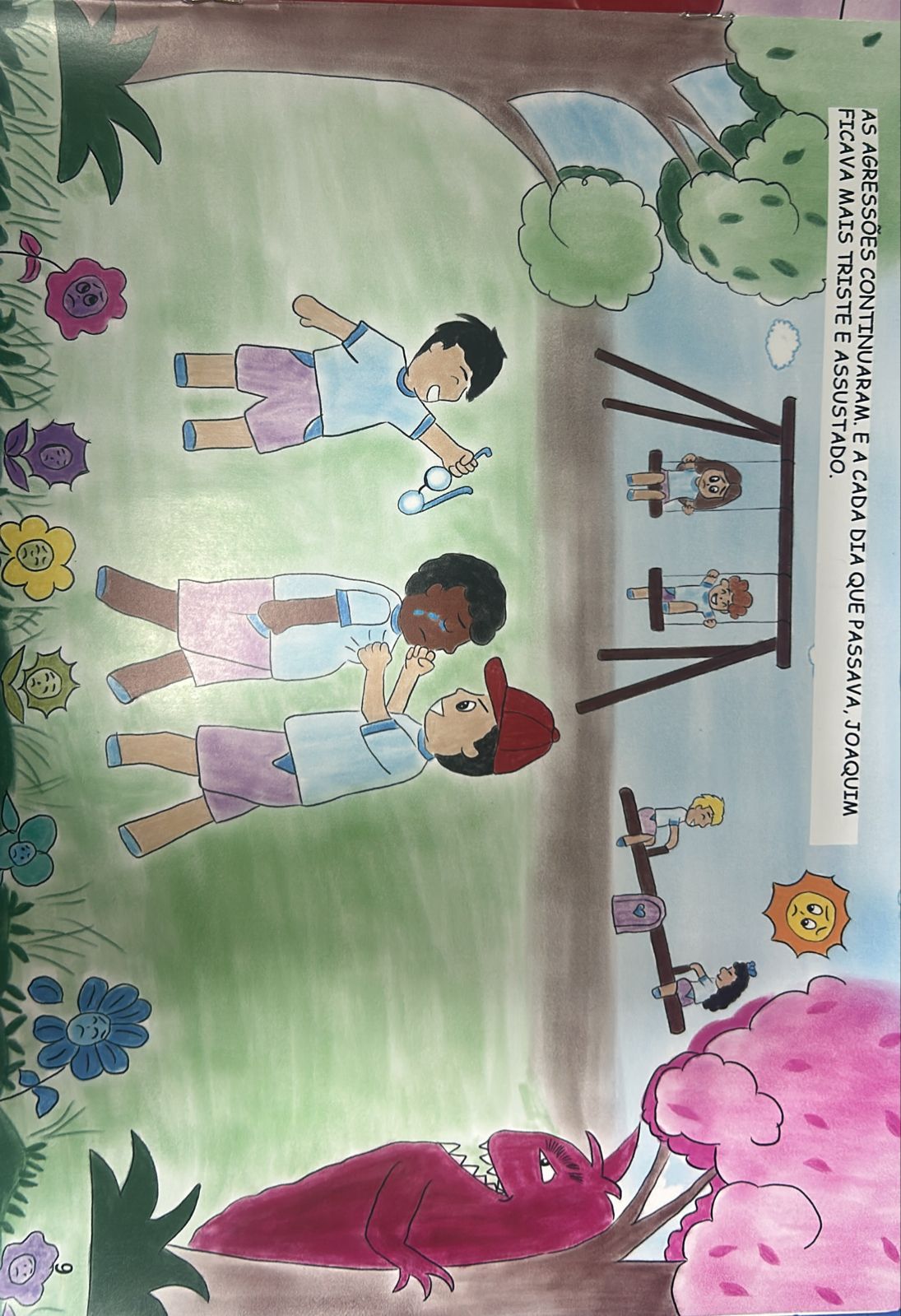 A produção aborda, de maneira criativa e na linguagem infantil, o poder das palavras nas relações humanas, trazendo reflexões sobre temas como bullying, gentileza, respeito e empatia