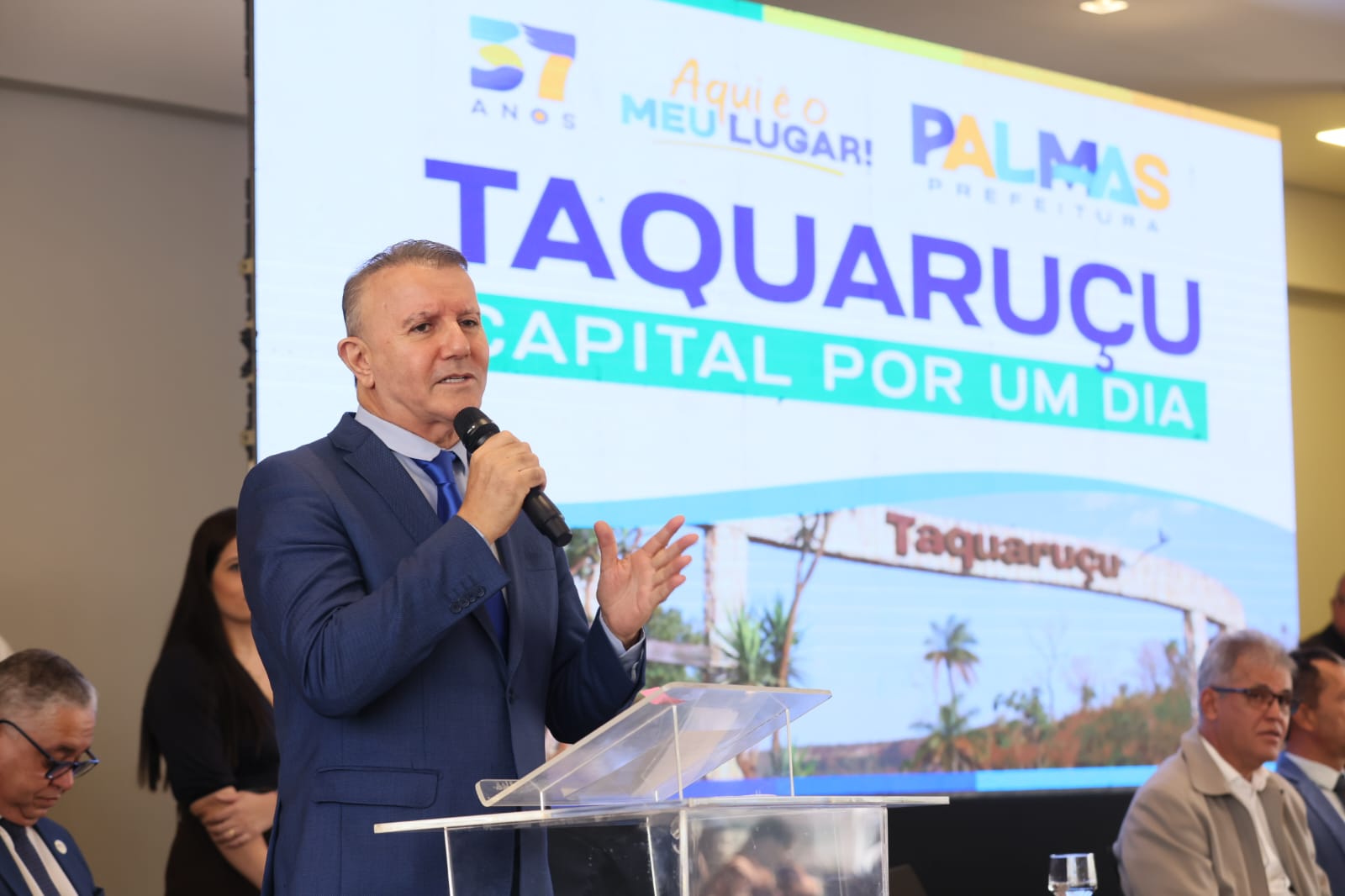 Prefeitura de Palmas lança obras e ações de desenvolvimento em Taquaruçu durante transferência da Capital