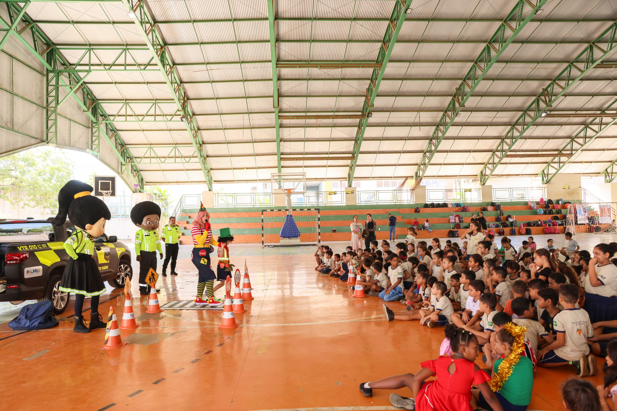 Prefeitura de Palmas promove ações de educação para o trânsito em escolas da Capital