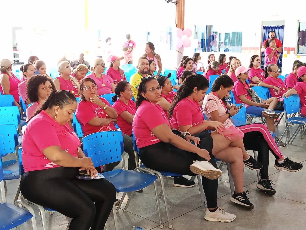 Ação faz parte da programação do Outubro Rosa, promovida pela Secretaria de Estado da Mulher