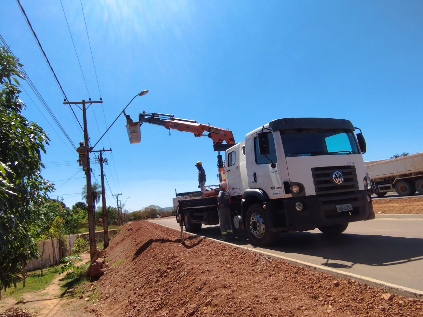 Região Norte recebe reforço no atendimento de iluminação pública