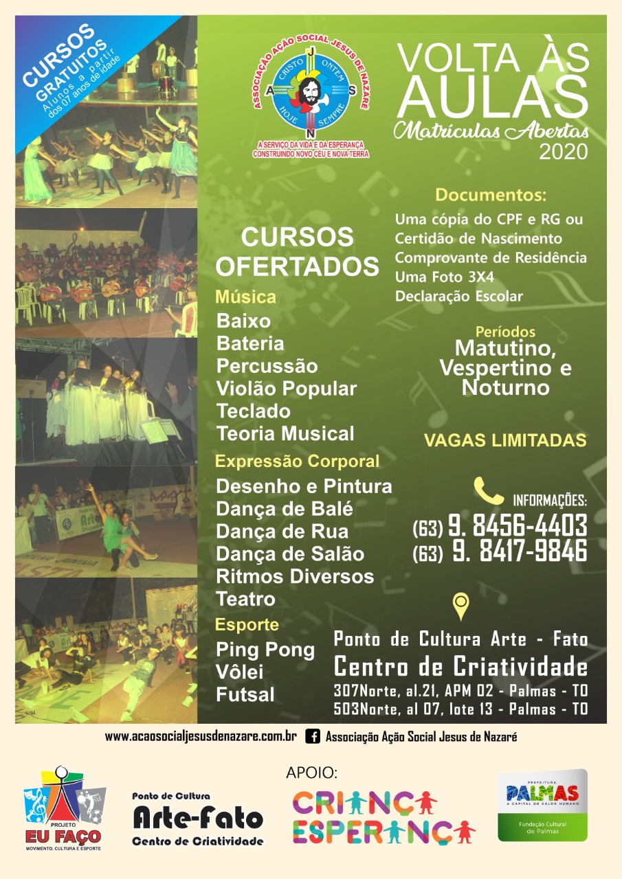 Abertas inscrições para cursos de arte-educação do Ponto de Cultura Arte-Fato