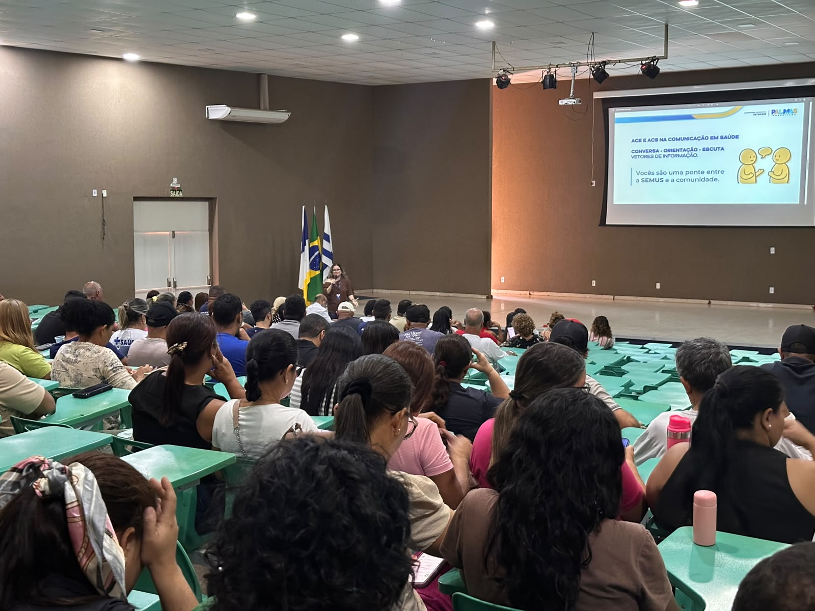 Agentes de saúde e de endemias são capacitados para atuarem no Método Wolbachia em Palmas