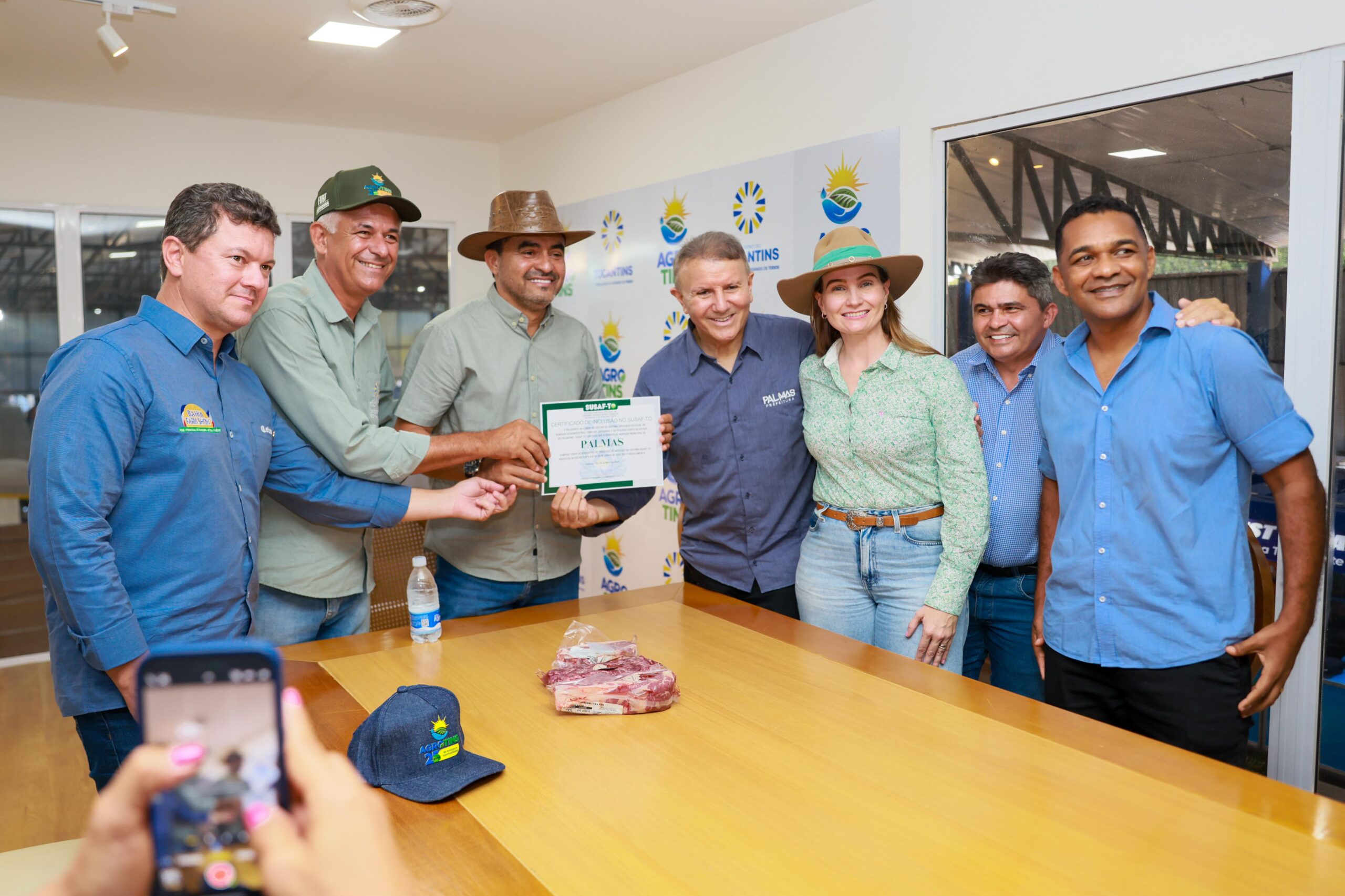 Palmas recebe certificado do Sistema Unificado de Sanidade Agroindustrial Familiar