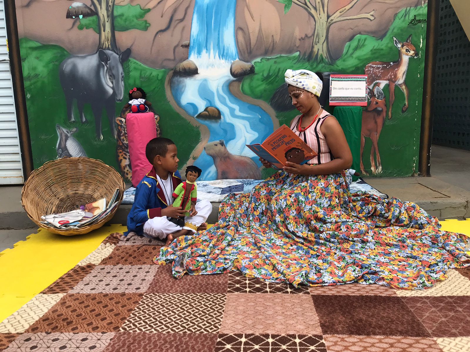 Cmei Sonho de Criança valoriza cultura africana durante a Semana da Consciência Negra