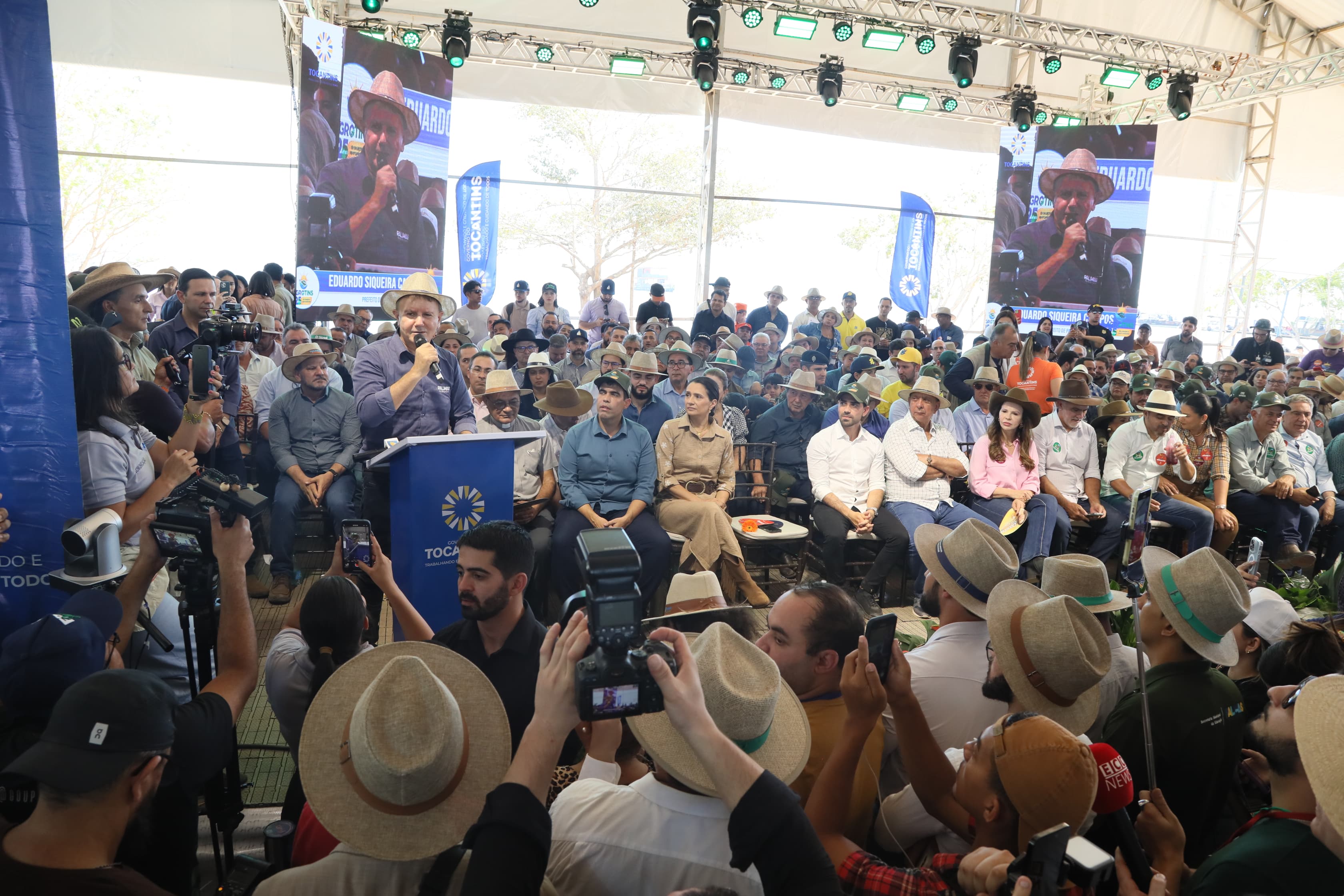 Eduardo Siqueira Campos destacou a importância da união de esforços entre os entes públicos