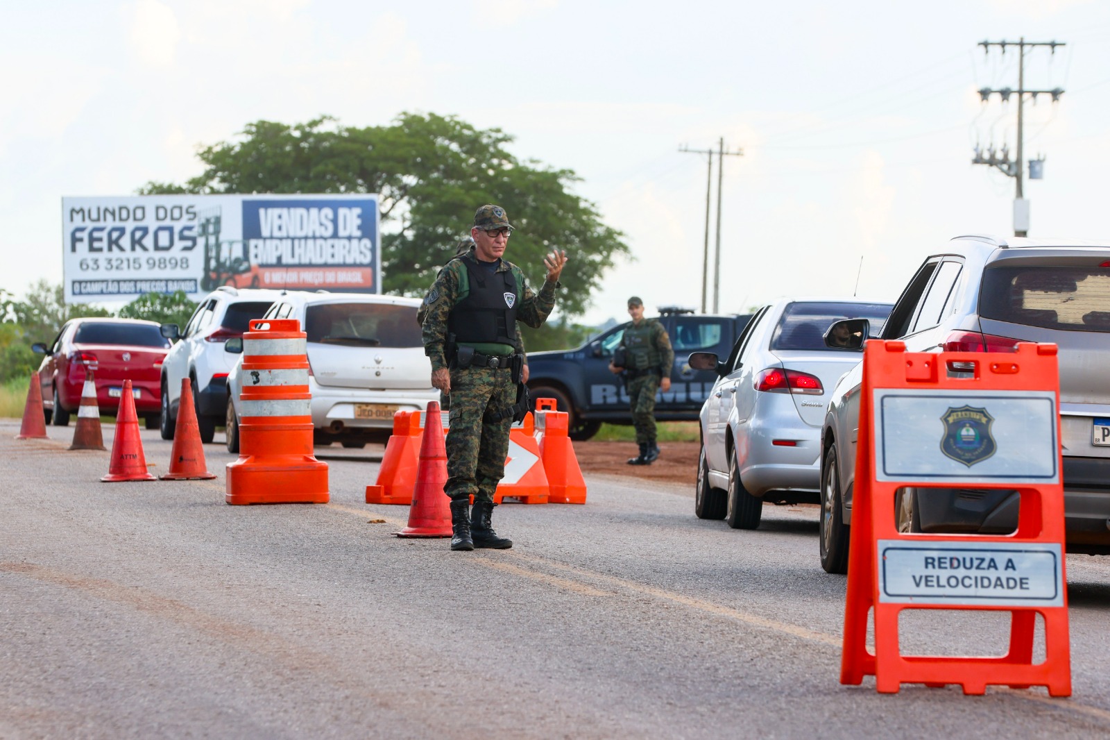 Guarda Metropolitana de Palmas realiza operação de fiscalização ambiental na TO-010