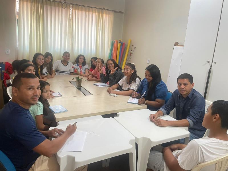 Alunos da EM Luiz Nunes se mobilizam em grêmio estudantil em prol de melhorias para a escola