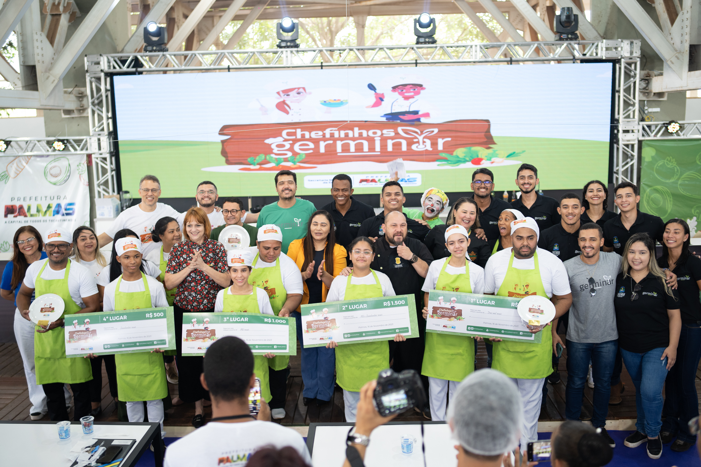 Chefinhos Germinar escolhe vencedor com diferença mínima de pontos