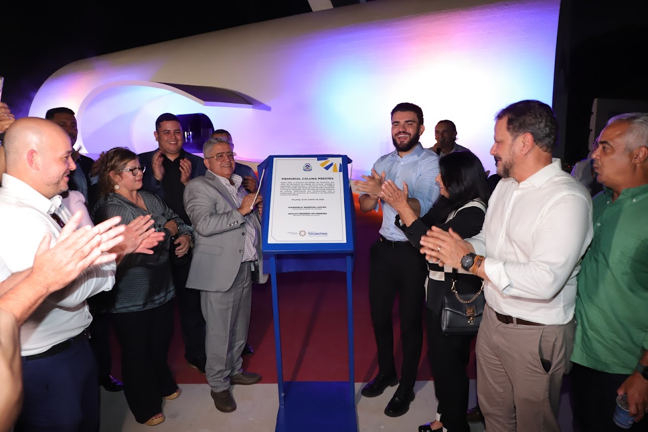 Fundação Cultural de Palmas representa prefeitura em reinauguração do Memorial Coluna Prestes