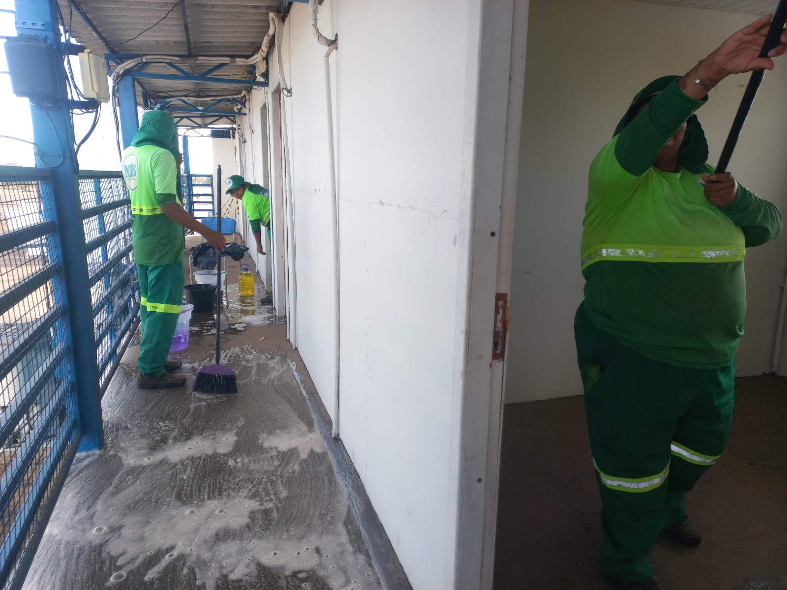 Prefeitura de Palmas intensifica serviços de manutenção e revitalização do estádio Nilton Santos para o Futebol Solidário 2025