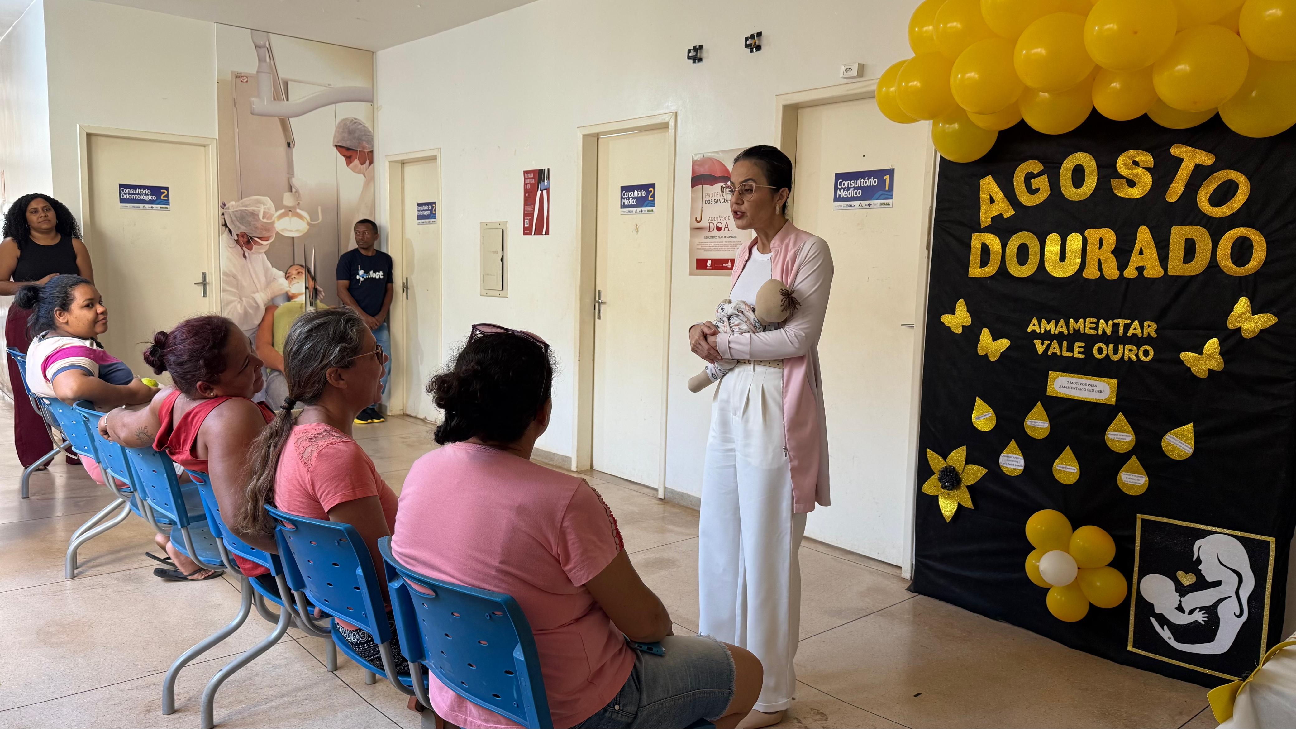 Coordenadora do Banco de Leite, Walkíria Pinheiro, falou sobre como aleitamento torna bebê mais saudável e mãe menos suscetível a algumas doenças