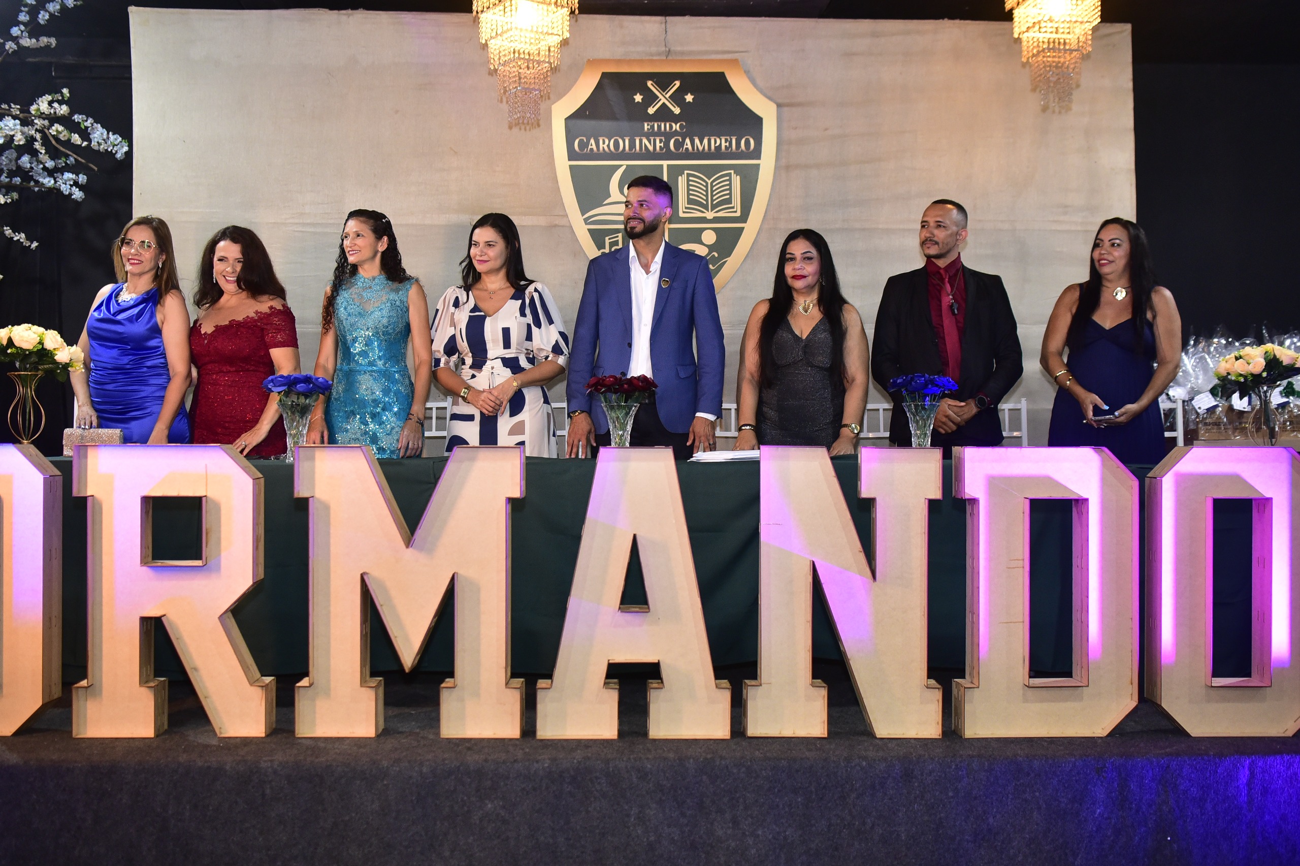 Solenidade também homenageou os professores, equipe técnica e operacional da ETI