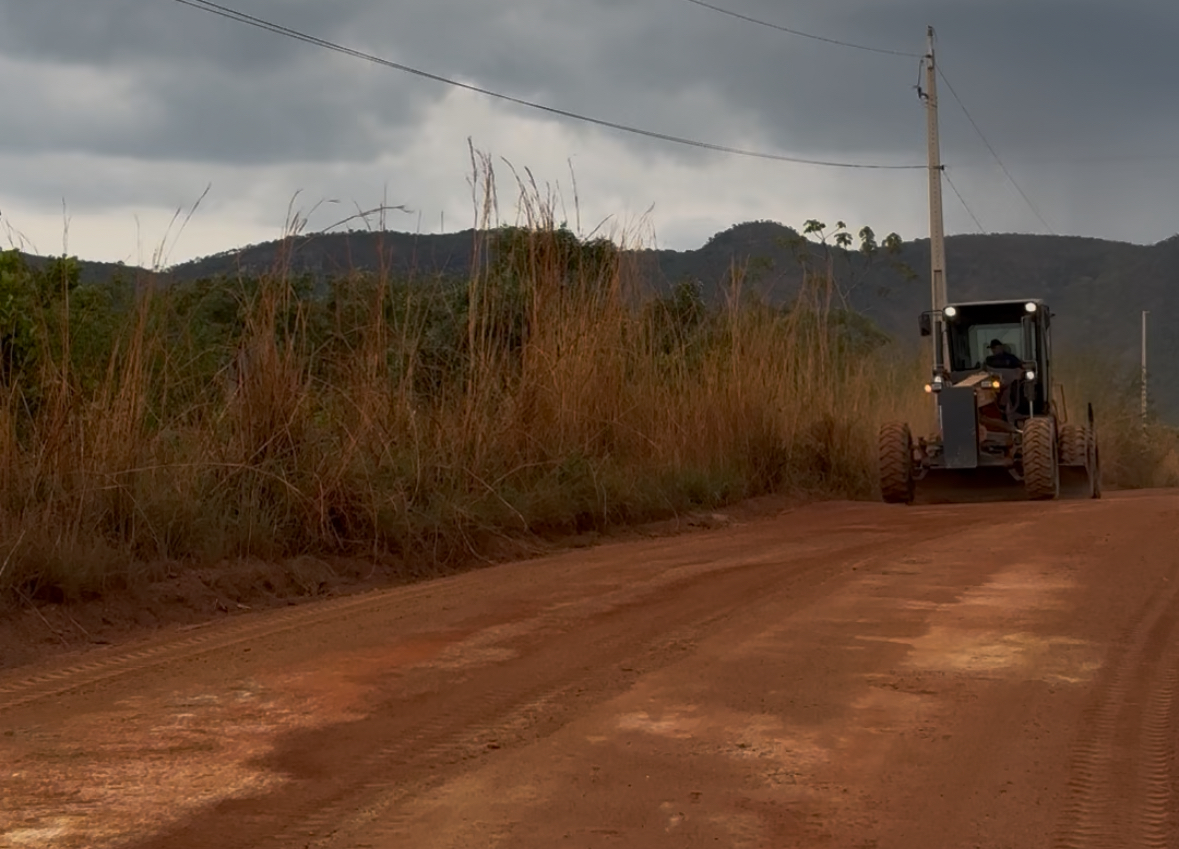 Ações já contemplaram diversas vias da zona rural da Capital