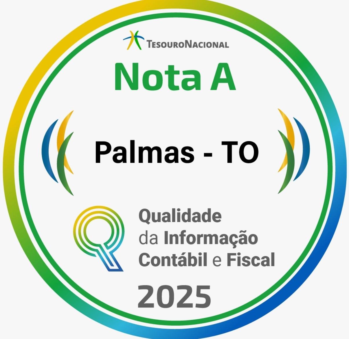 Palmas recebe nota máxima no ranking da qualidade da informação contábil e fiscal