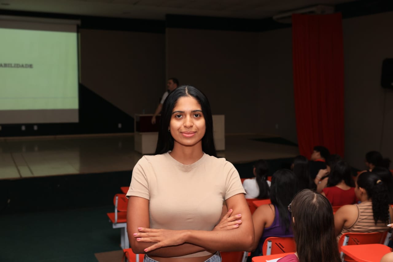 Jordana Capistrano contou que vê nos Aulões a oportunidade de retomar os estudos e se preparar para alcançar o sonho de cursar Medicina